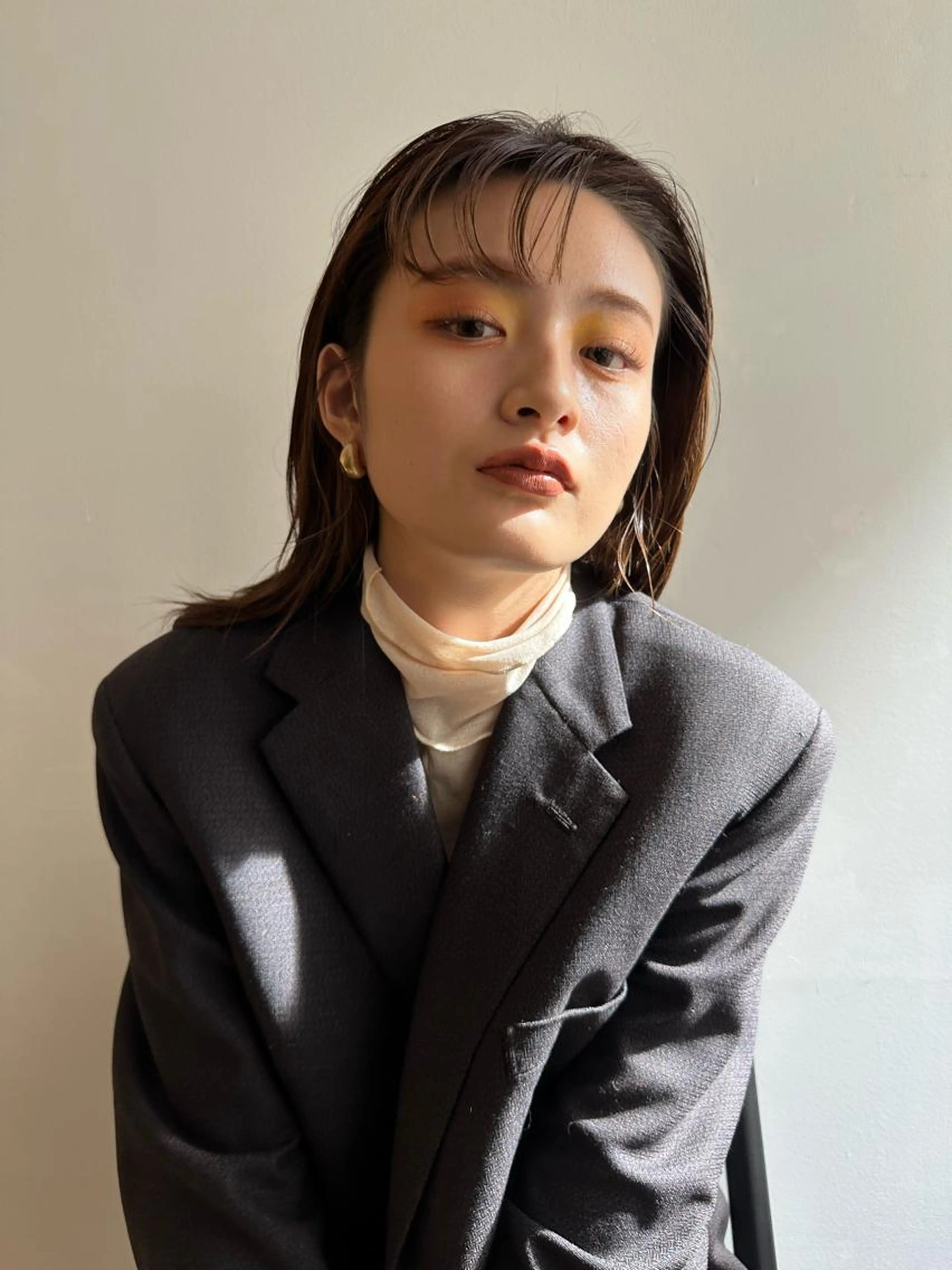 【ブリーチ使いたくない方必見!】カット+ブリーチ無しダブルカラー+オーダーメイドAujuaトリートメントの写真