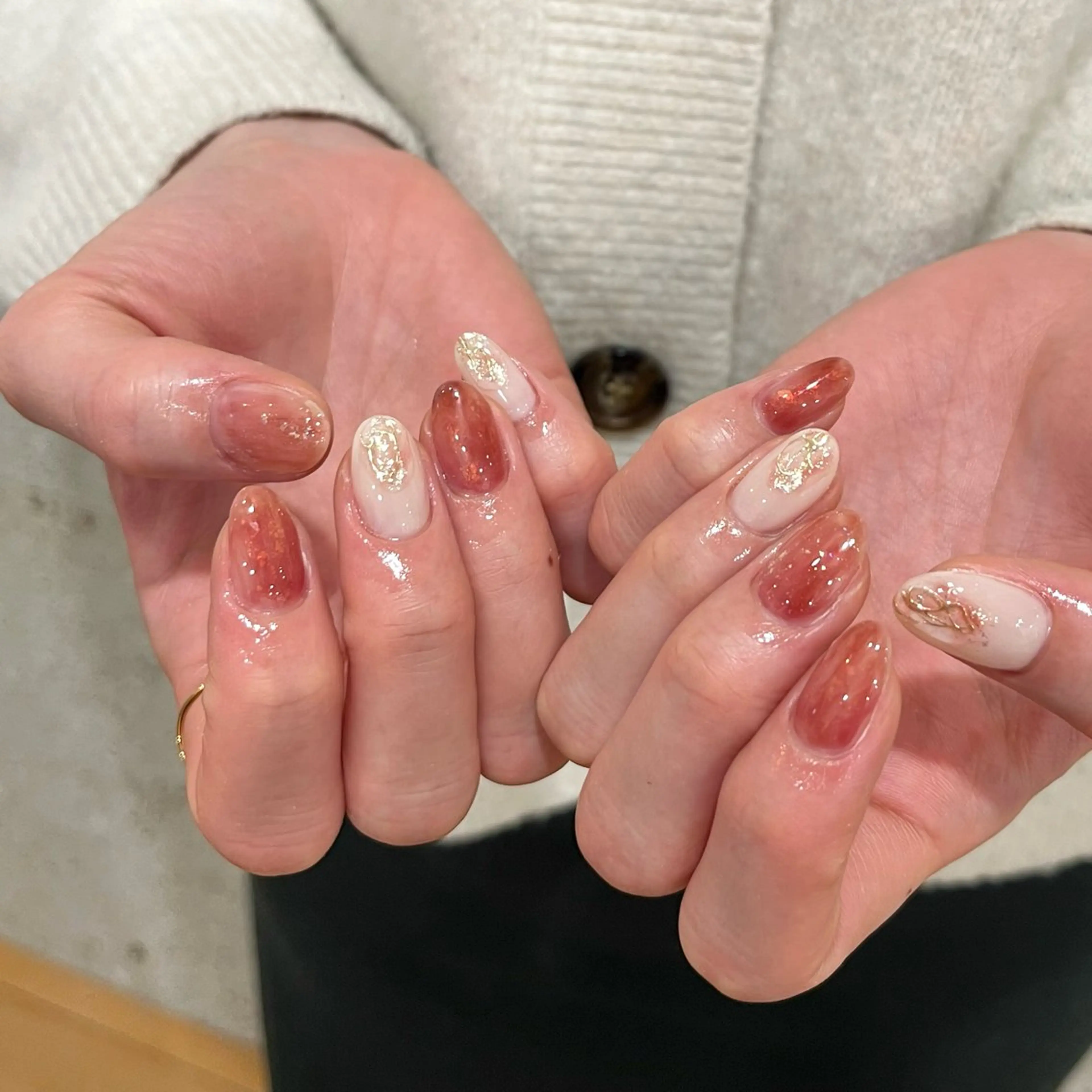 ネイル ハンドネイル KODA308 Saoriのネイルデザイン