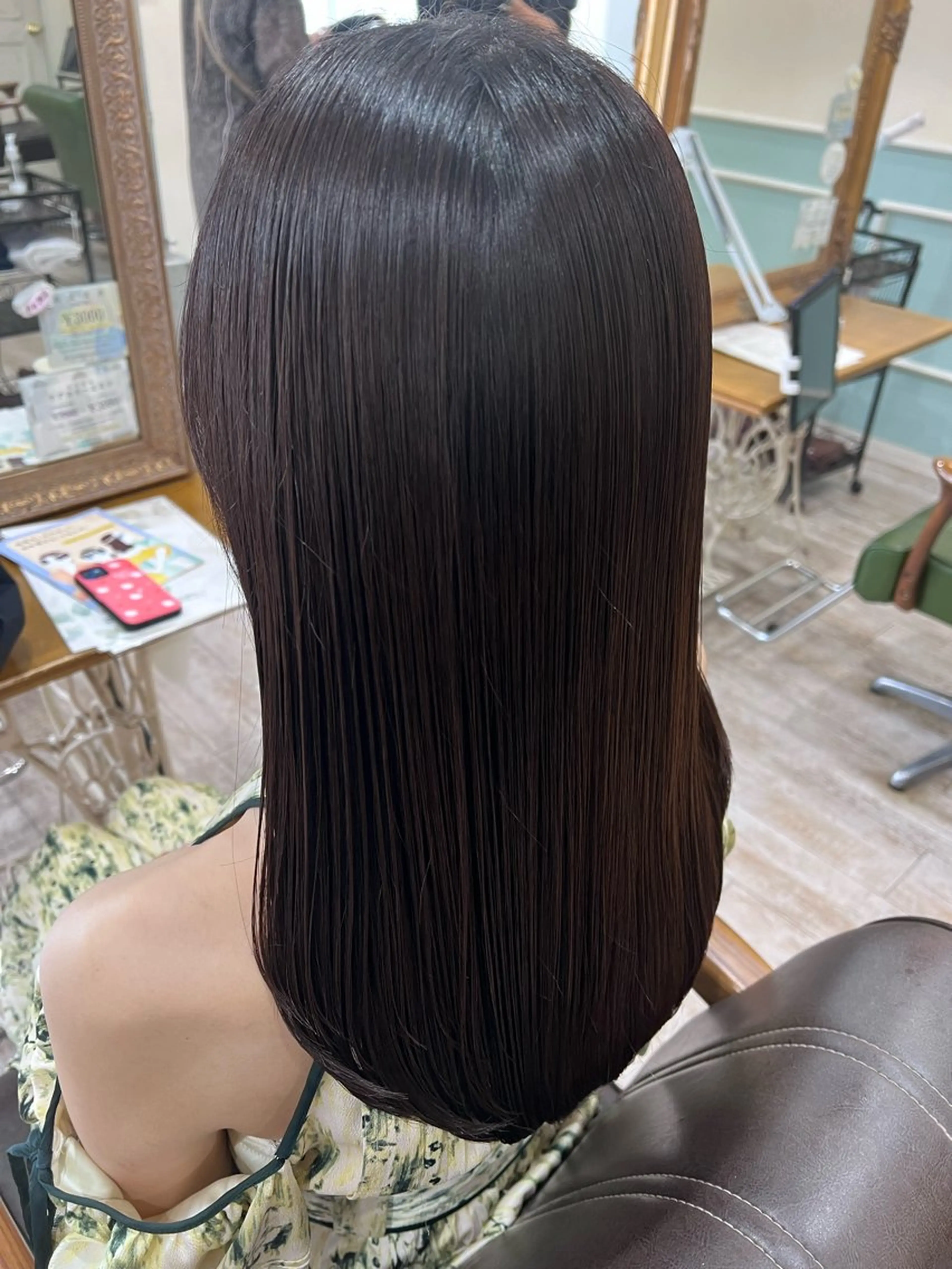 ロング カラー 髪質改善 レイヤーカット 新越谷noble店長 松本拓也▶◀*.のヘアスタイル