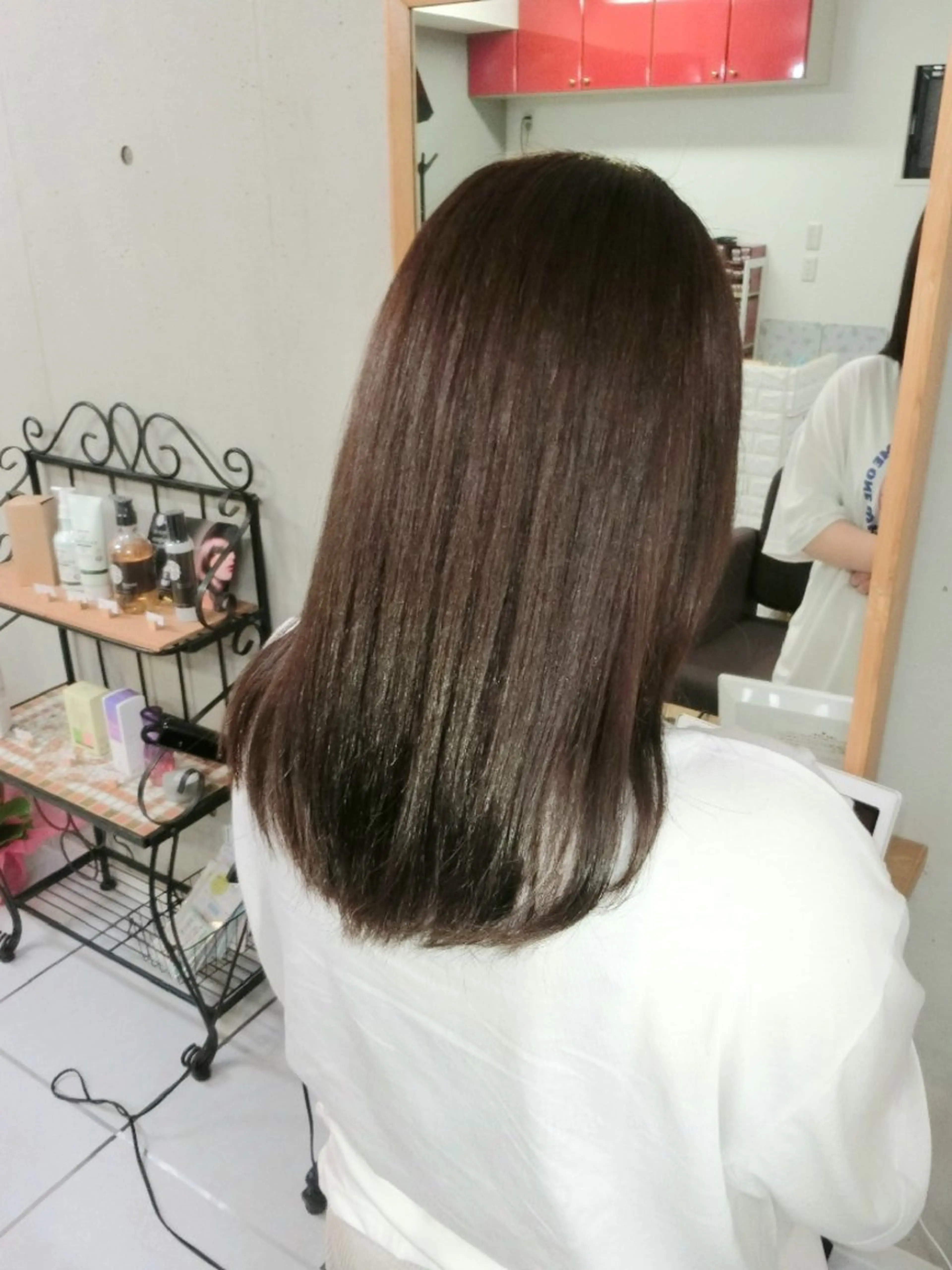カラー ロング トリートメント ma cherie naoのヘアスタイル