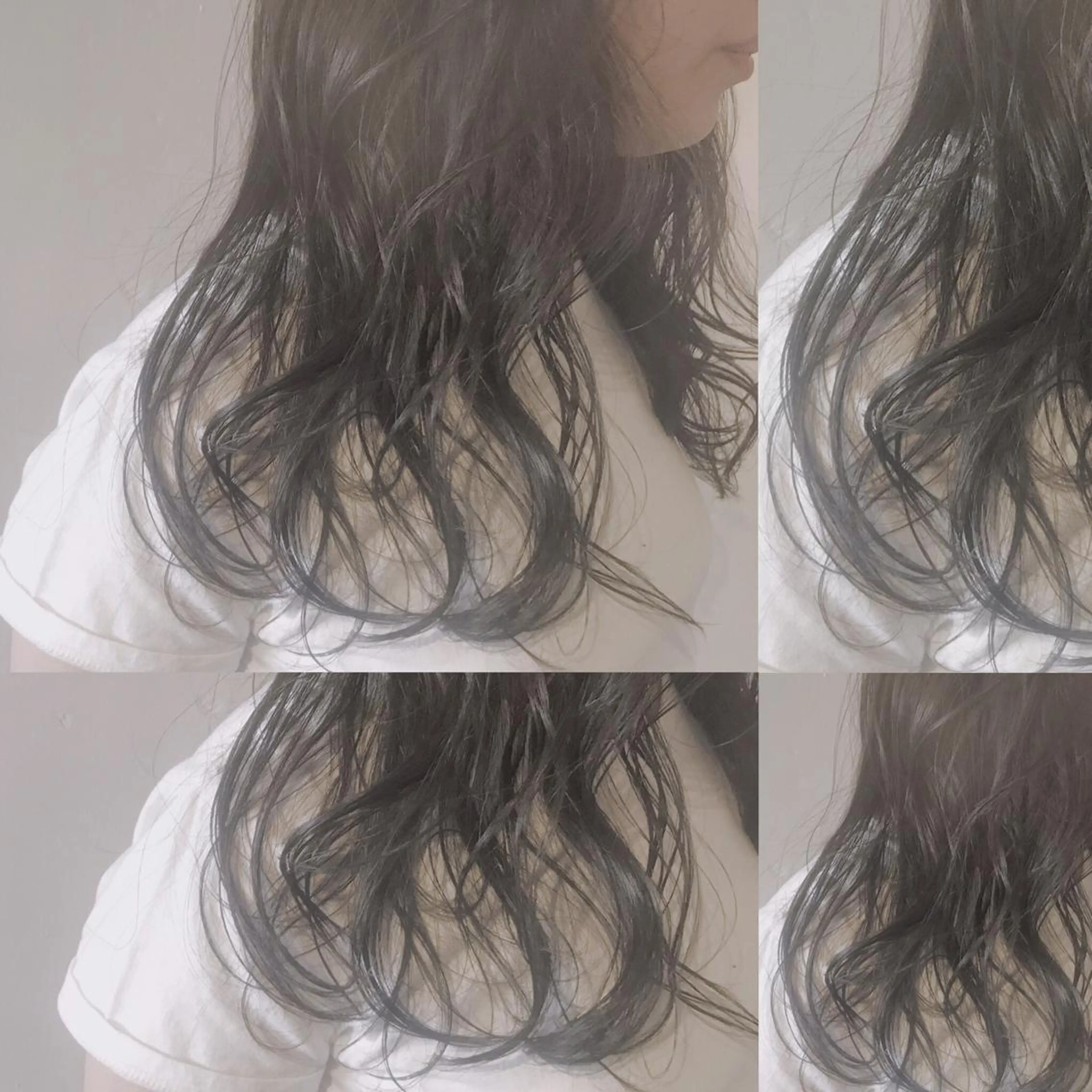 セミロング カラー パーマ ブリーチ カット パーマ トリートメント 💈LuTa💈_ 公式_NewOpenのヘアスタイル