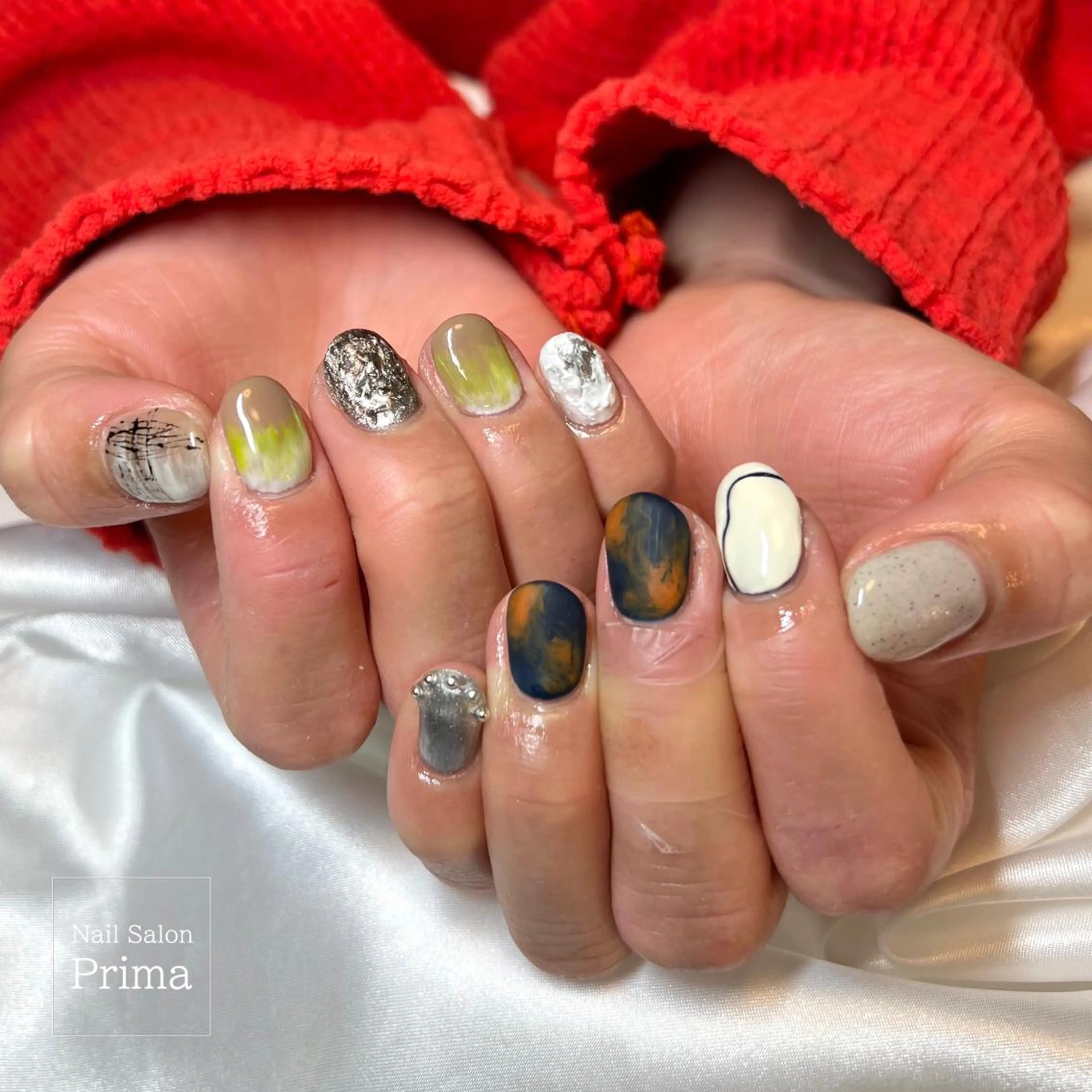 ミディアム ネイル SalonPrima Nail & Eyeのマツエク・マツパデザイン