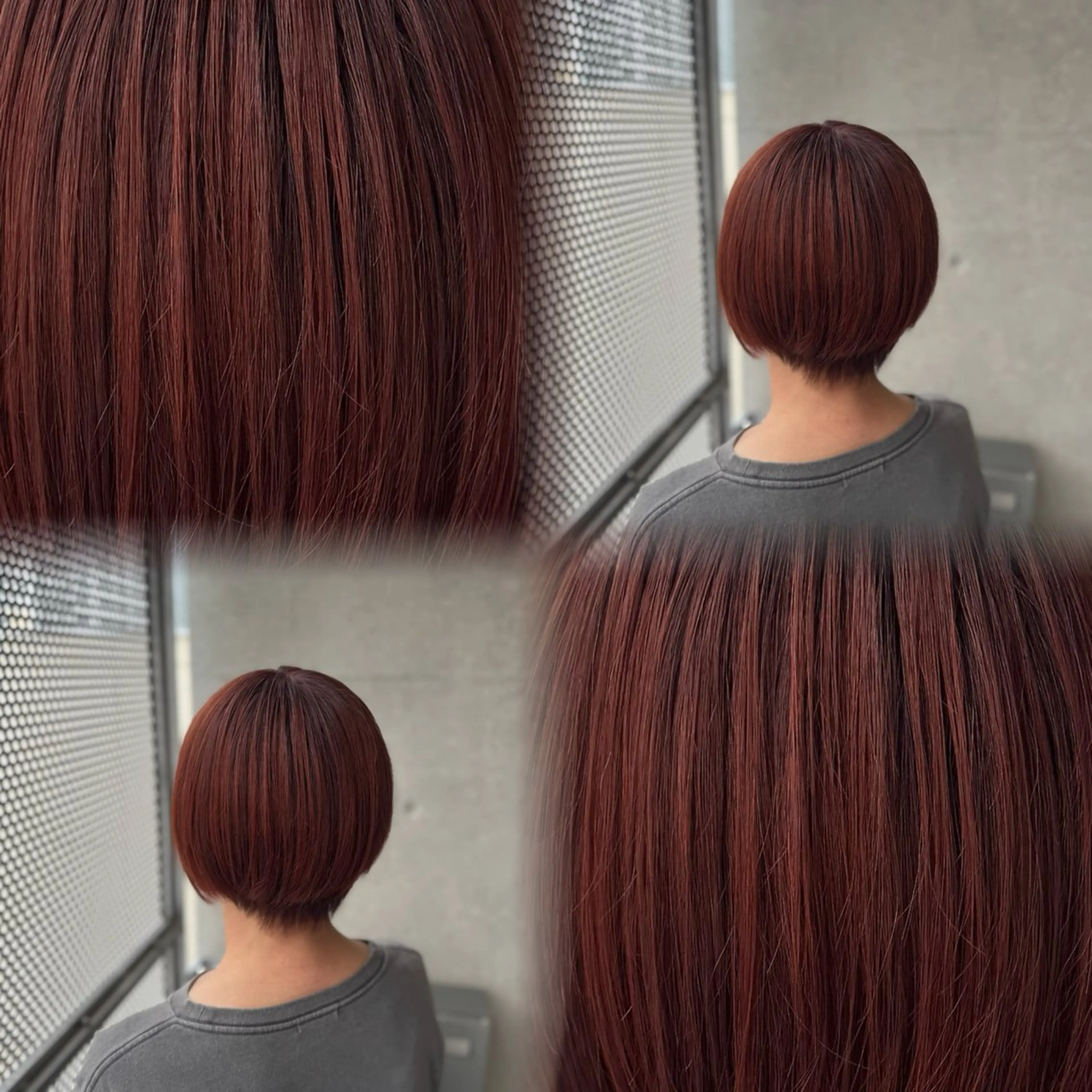 ショート カラー ヘアカラー 髙橋 李里亜のヘアスタイル