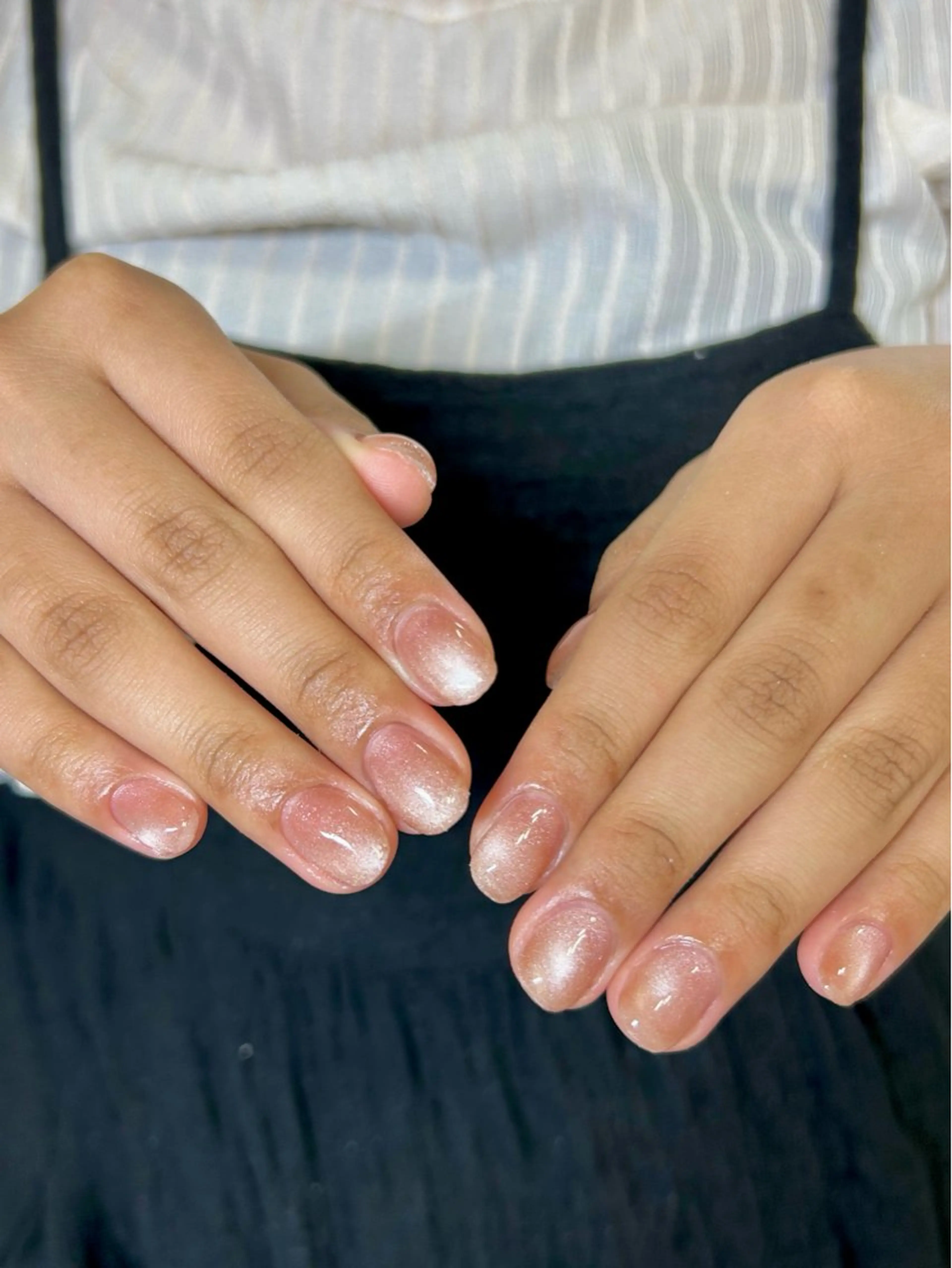 ネイル マグネットネイル ピンク private nailsalon Alice所属・Alice / Nanaのネイルデザイン