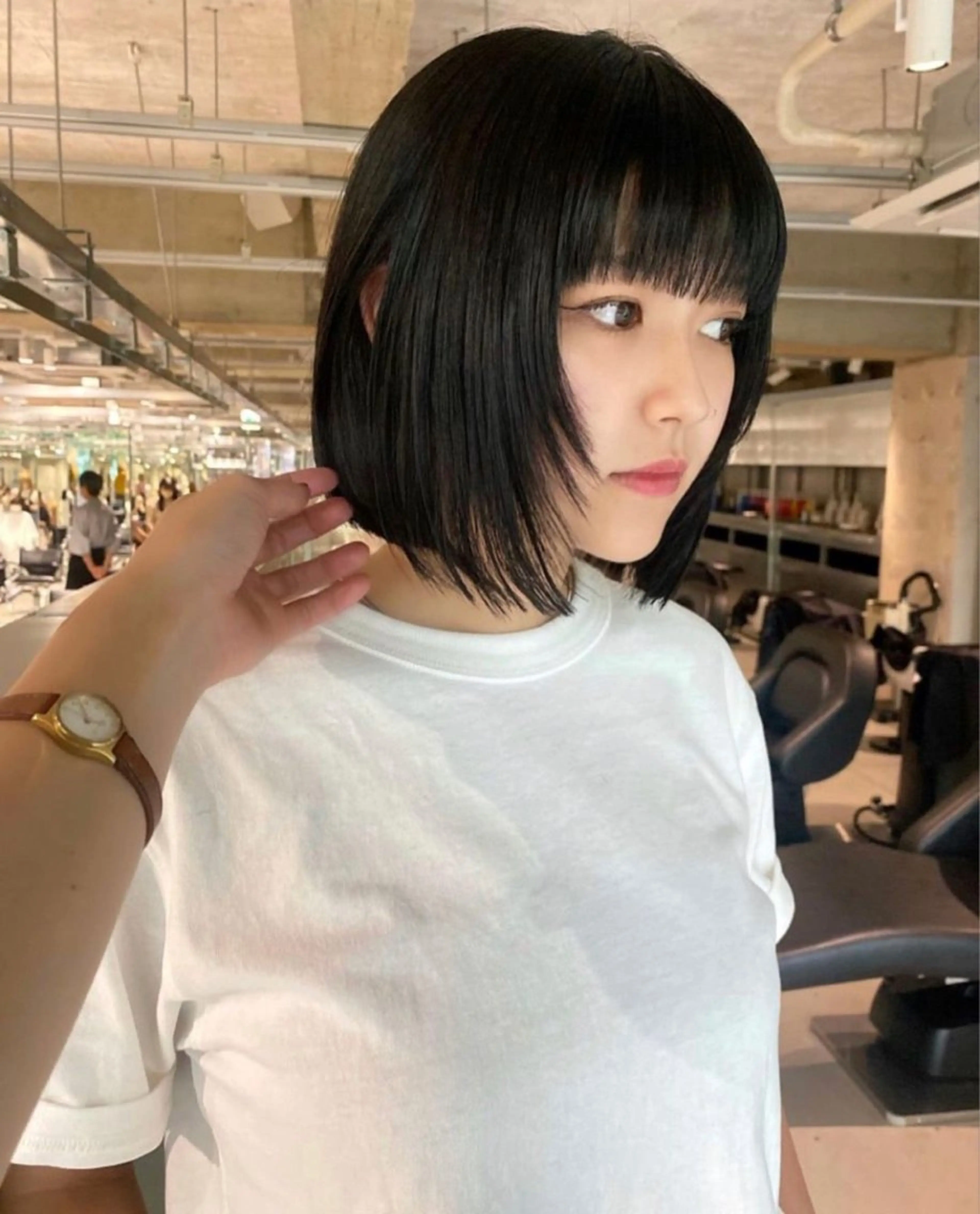 ショート 角南 莉朱のヘアスタイル