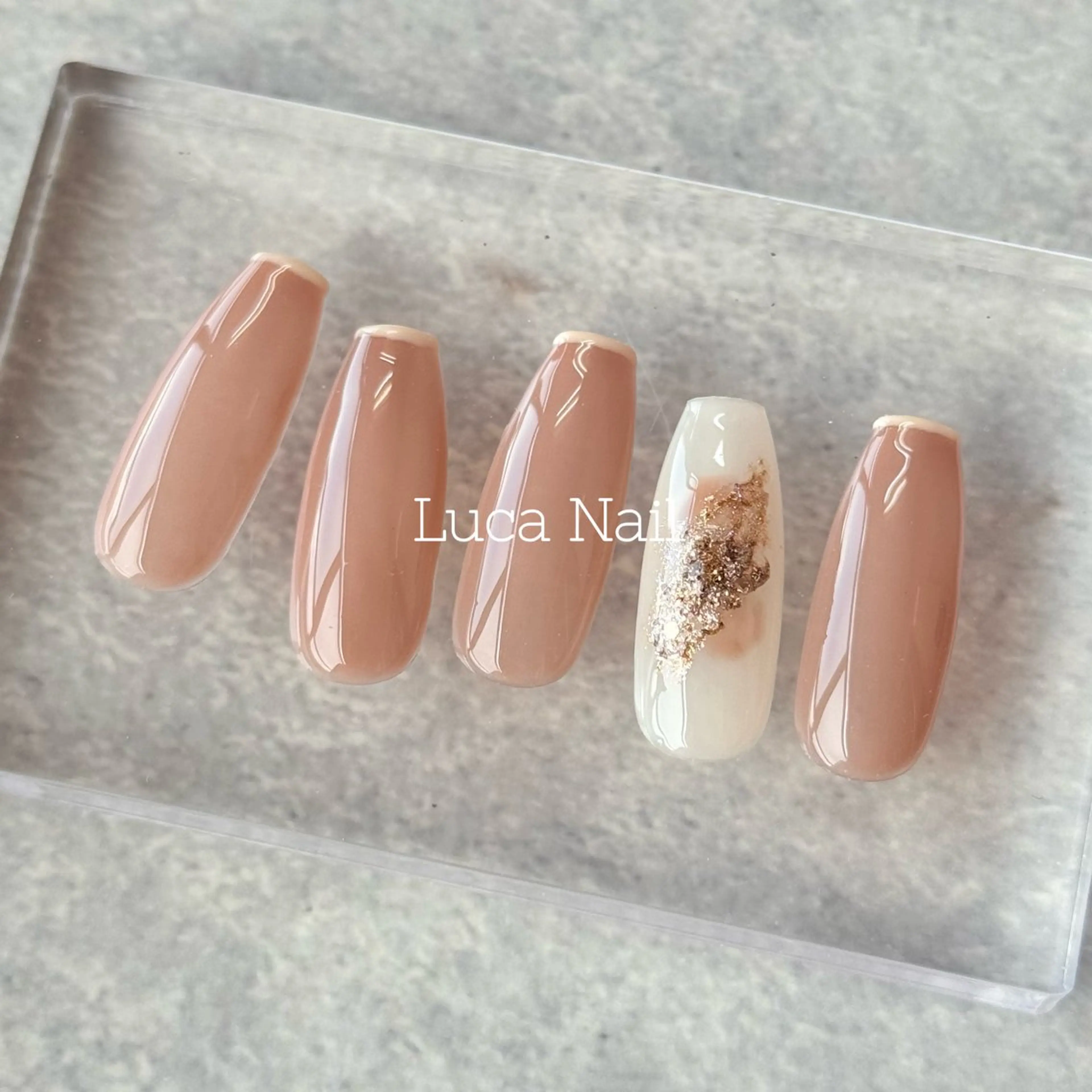 ネイル シンプルネイル ハンドネイル ハンドケア Luca  Nail所属・Luca Nail 🌼yu-kaのネイルデザイン