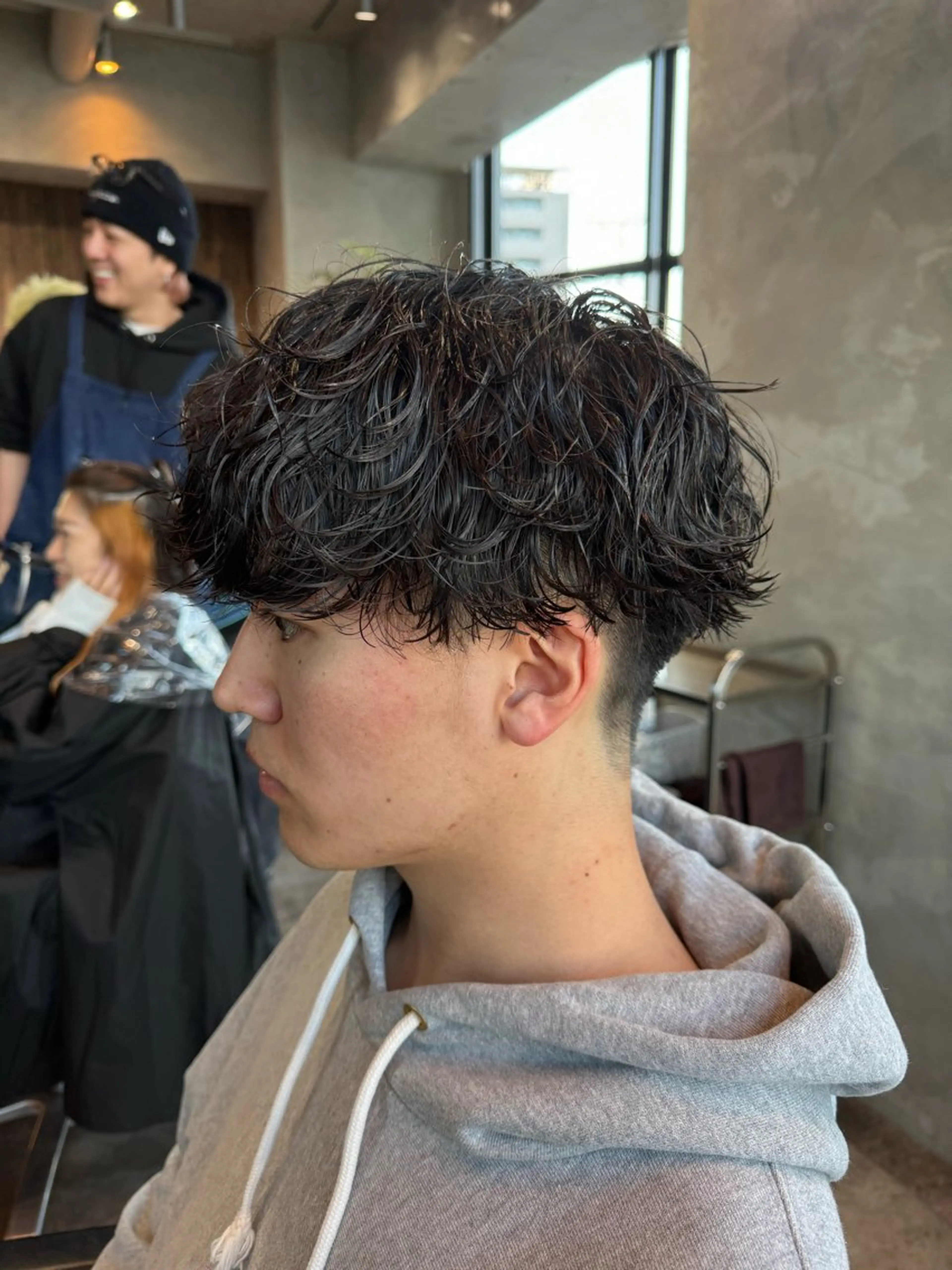 パーマ メンズ メンズパーマ メンズ特化ニュアンス パーマ　RYOのヘアスタイル