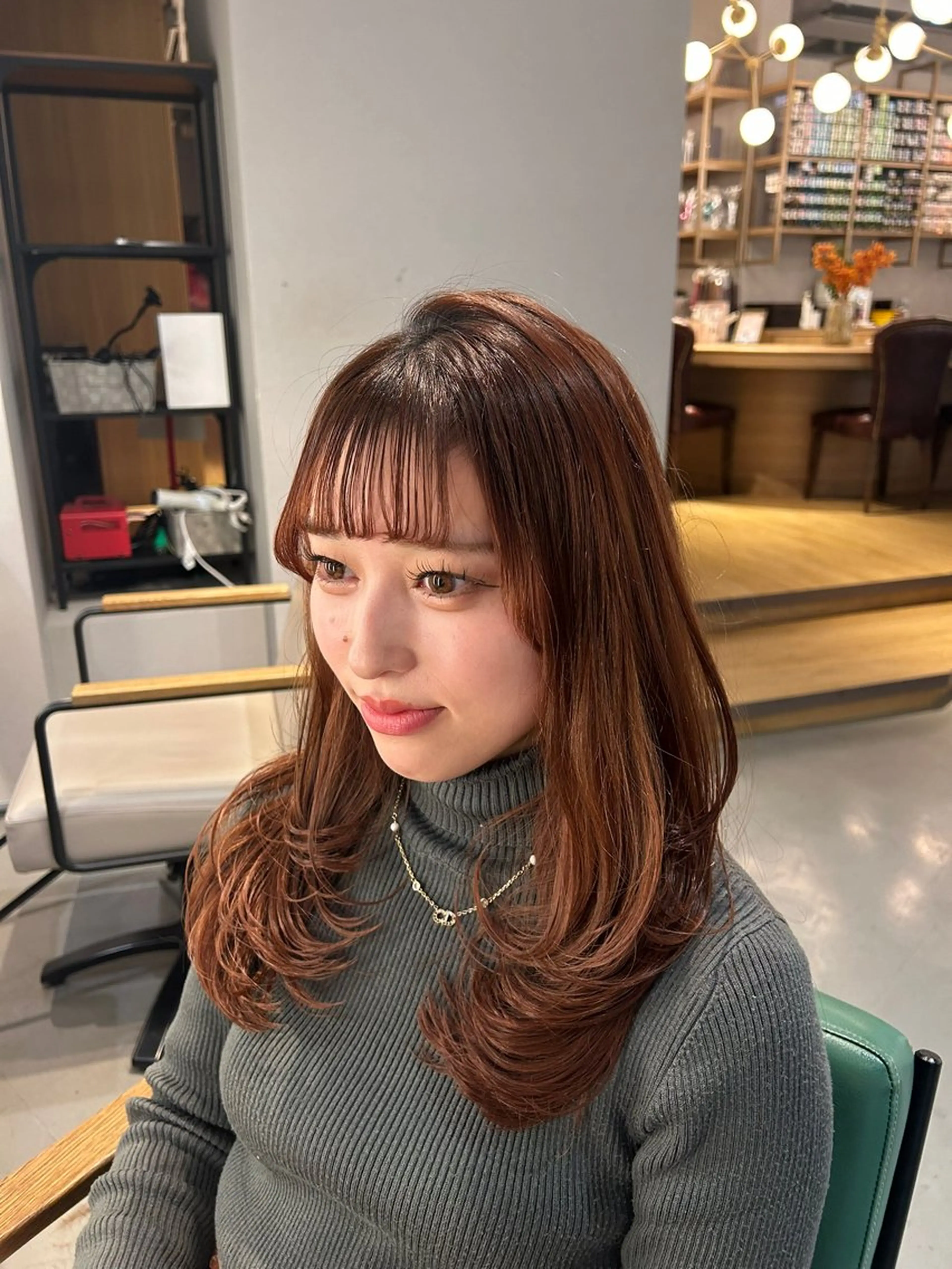 ミディアム カット ウノプリール茶屋町店所属・Hotaru/梅田 /茶屋町のヘアスタイル