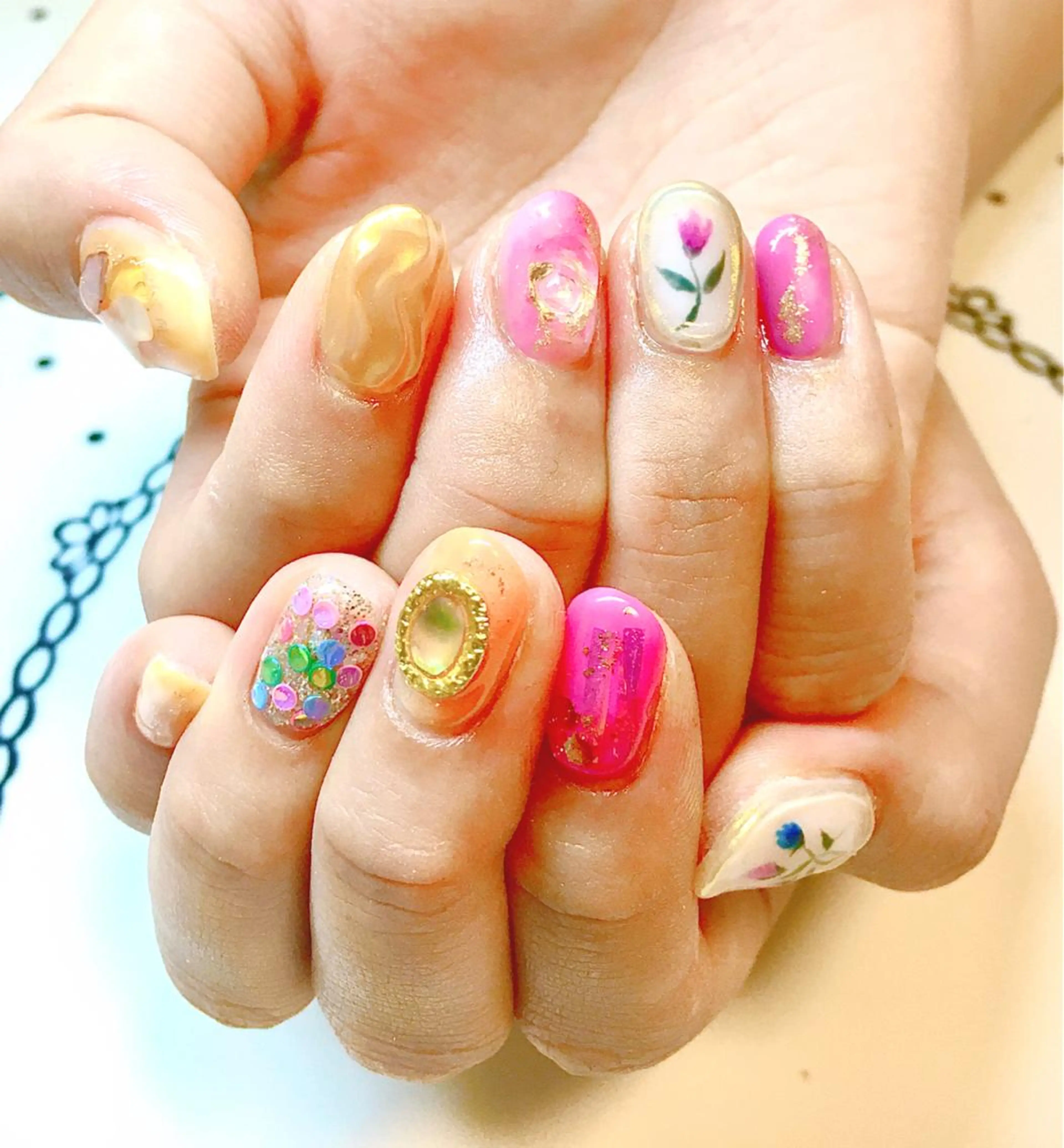 ネイル ハンドネイル nailsalon sugarr所属・nailist cocoのネイルデザイン