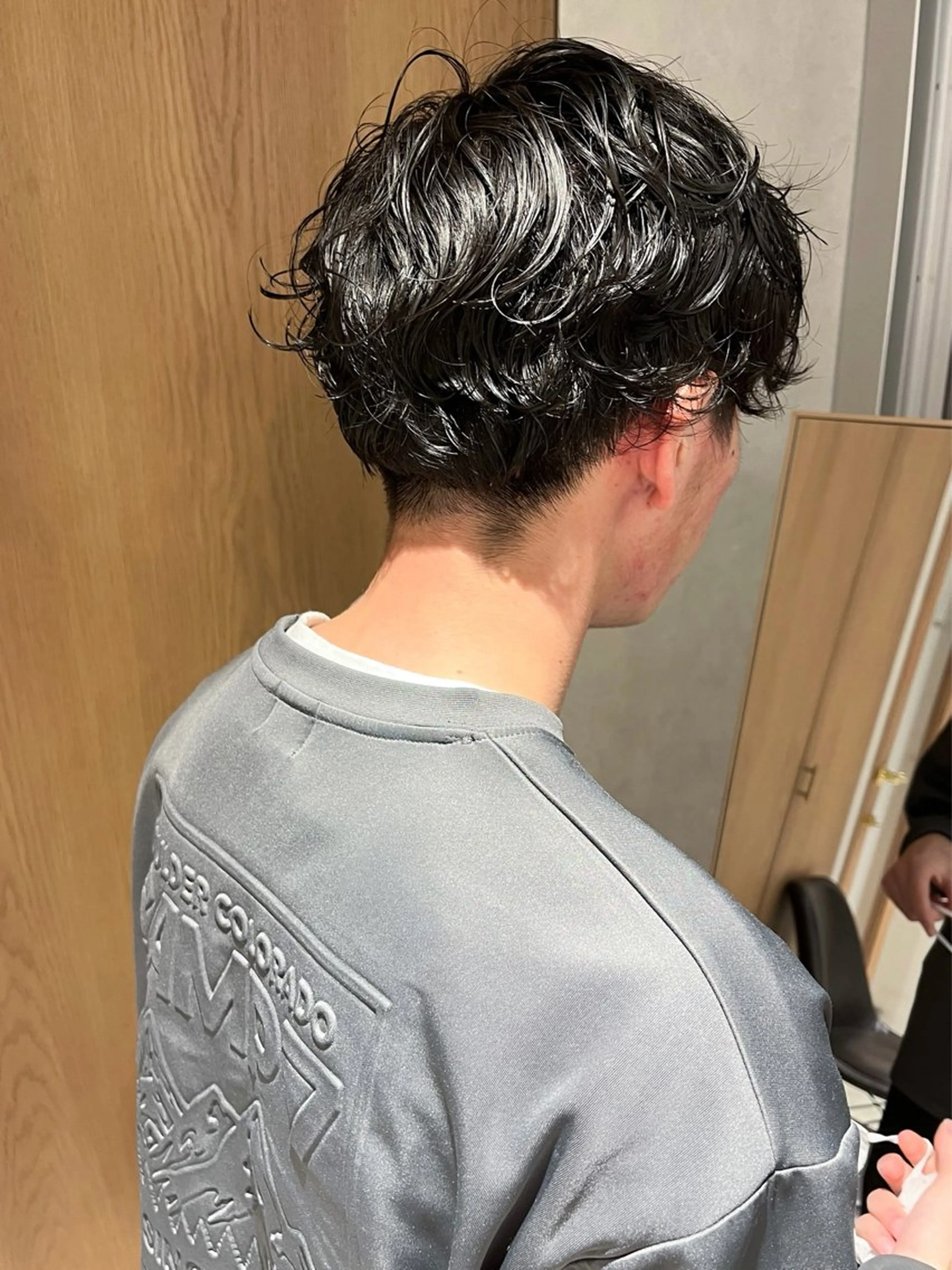 【men's限定👨🏻👦🏻】似合わせカット＋ニュアンスパーマ＋内部補修トリートメントの写真