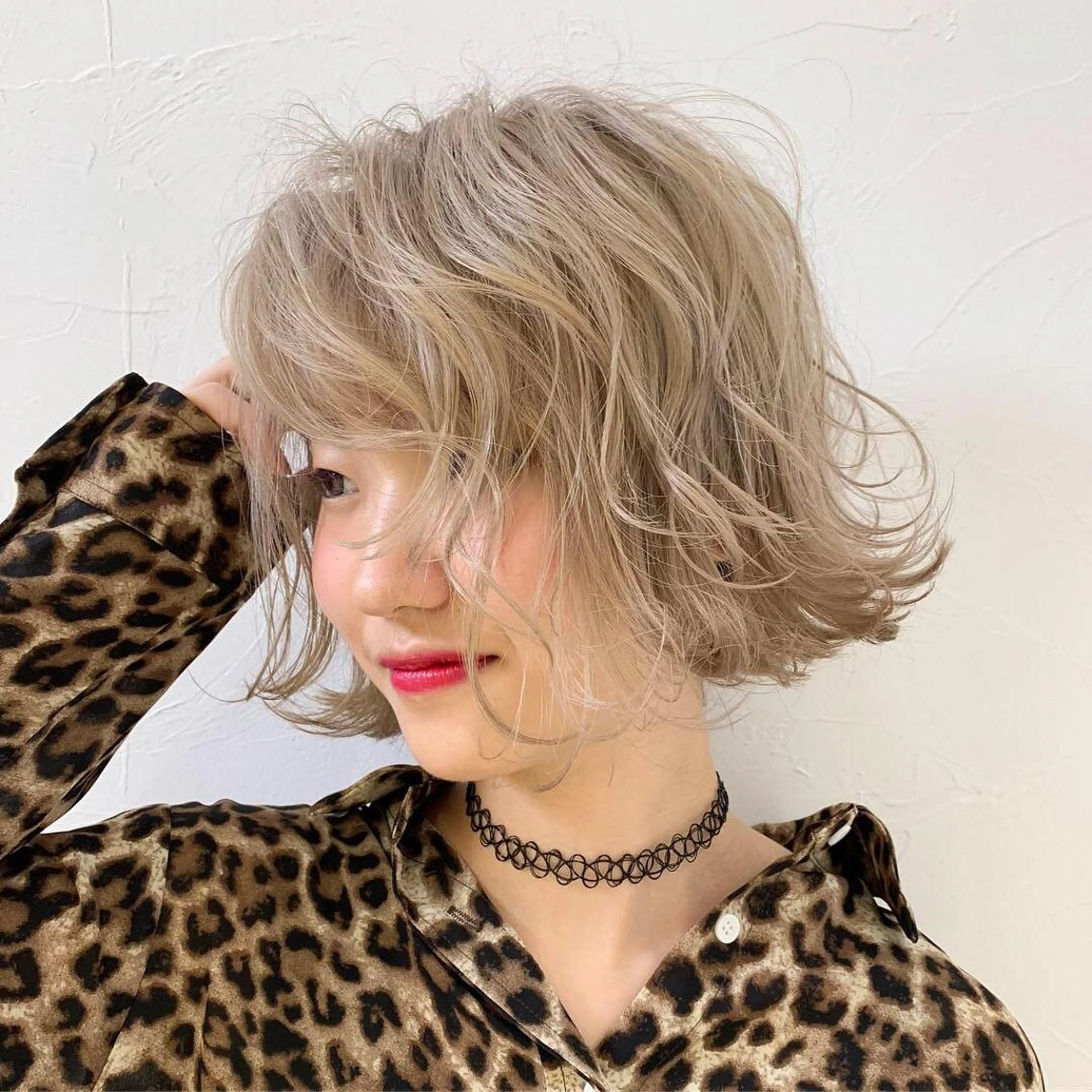 ショート オルチャンヘア 日野・八王子縮毛矯正 ワタナベリョウマのヘアスタイル