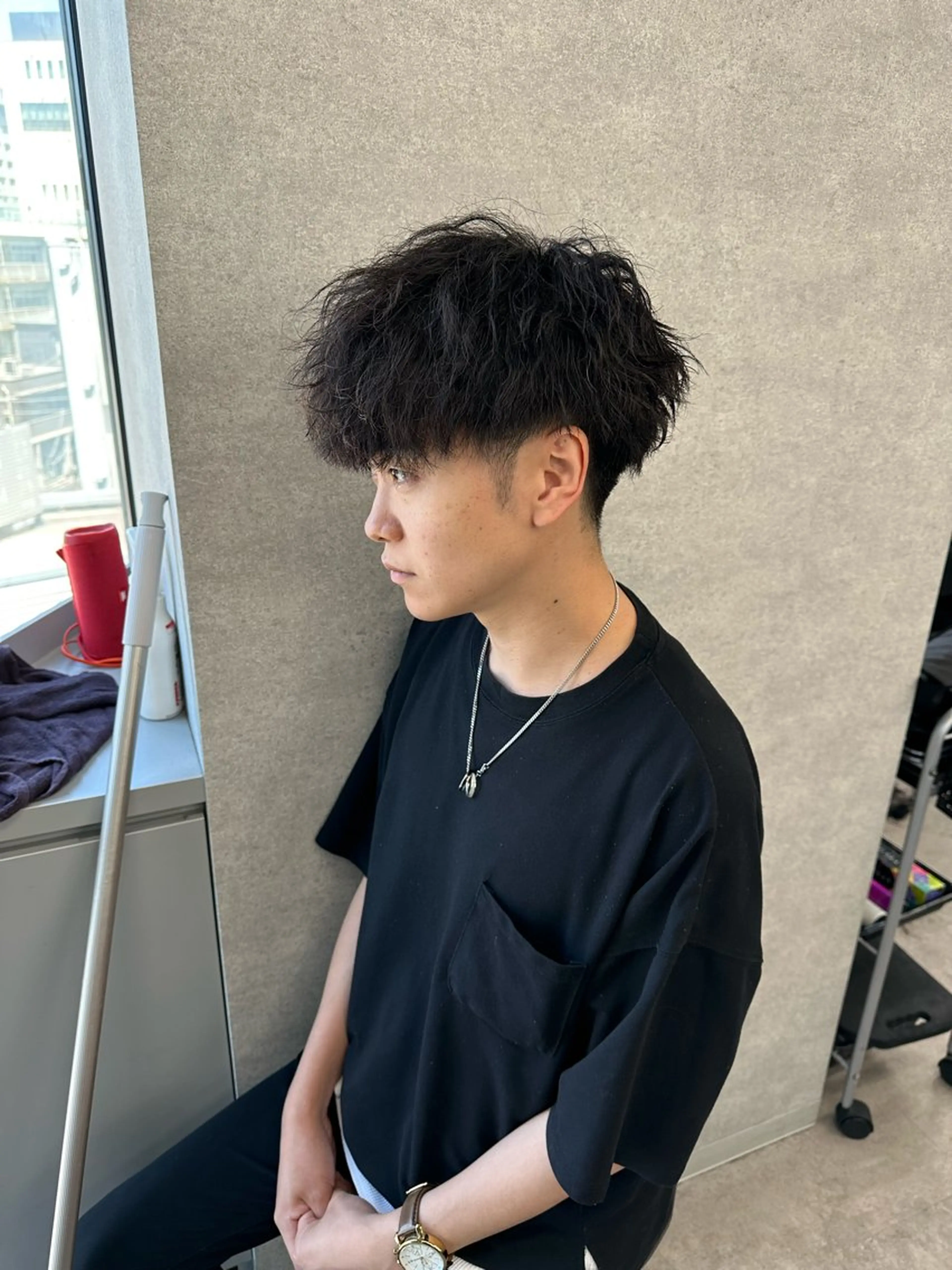 ショート パーマ メンズ 【メンズ特化】 笹目純のヘアスタイル