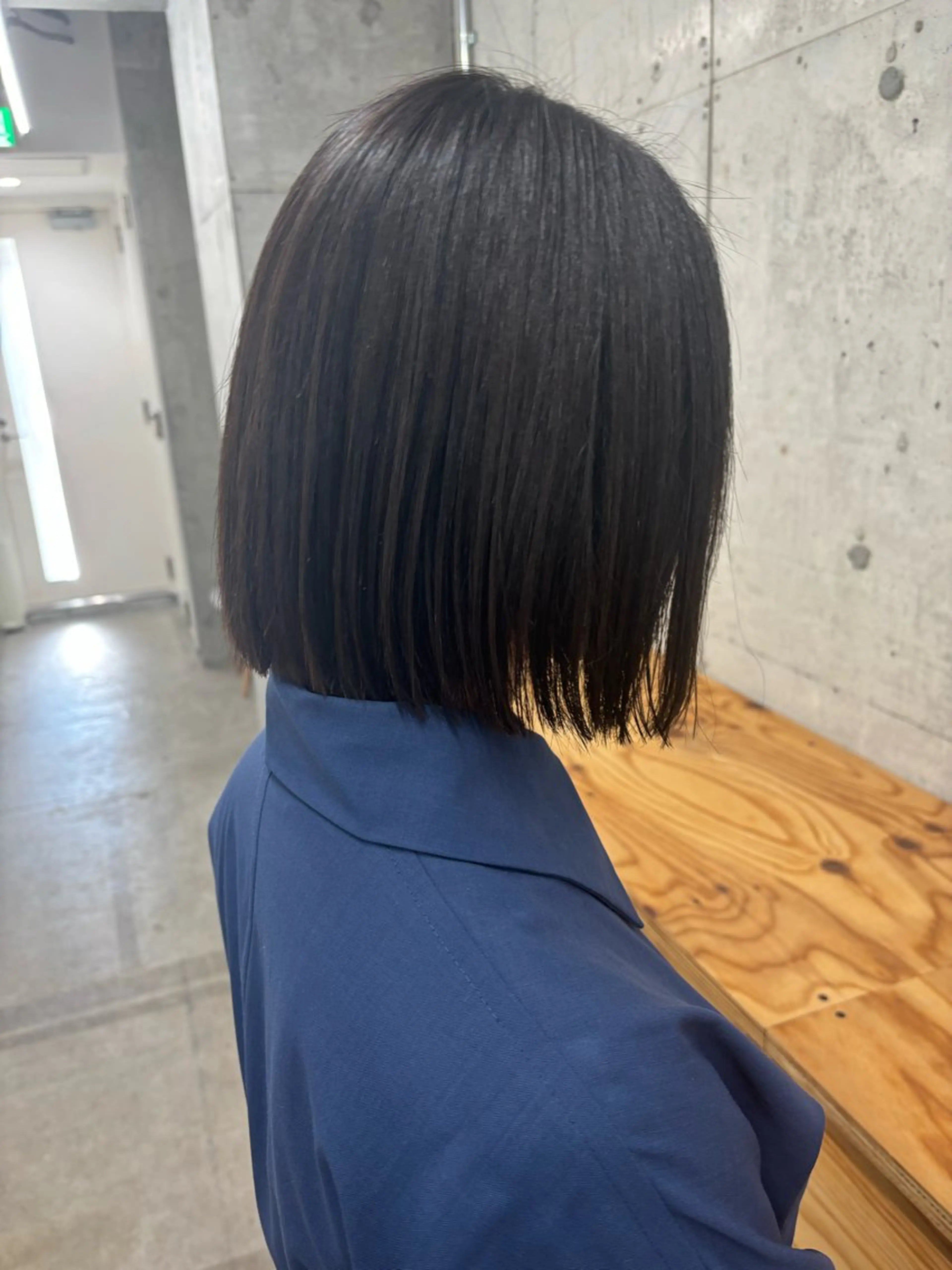 ショート ボブ 外ハネヘア 縮毛矯正 ✨ブリーチなし透明感 ✨カラー💍Yuriのヘアスタイル