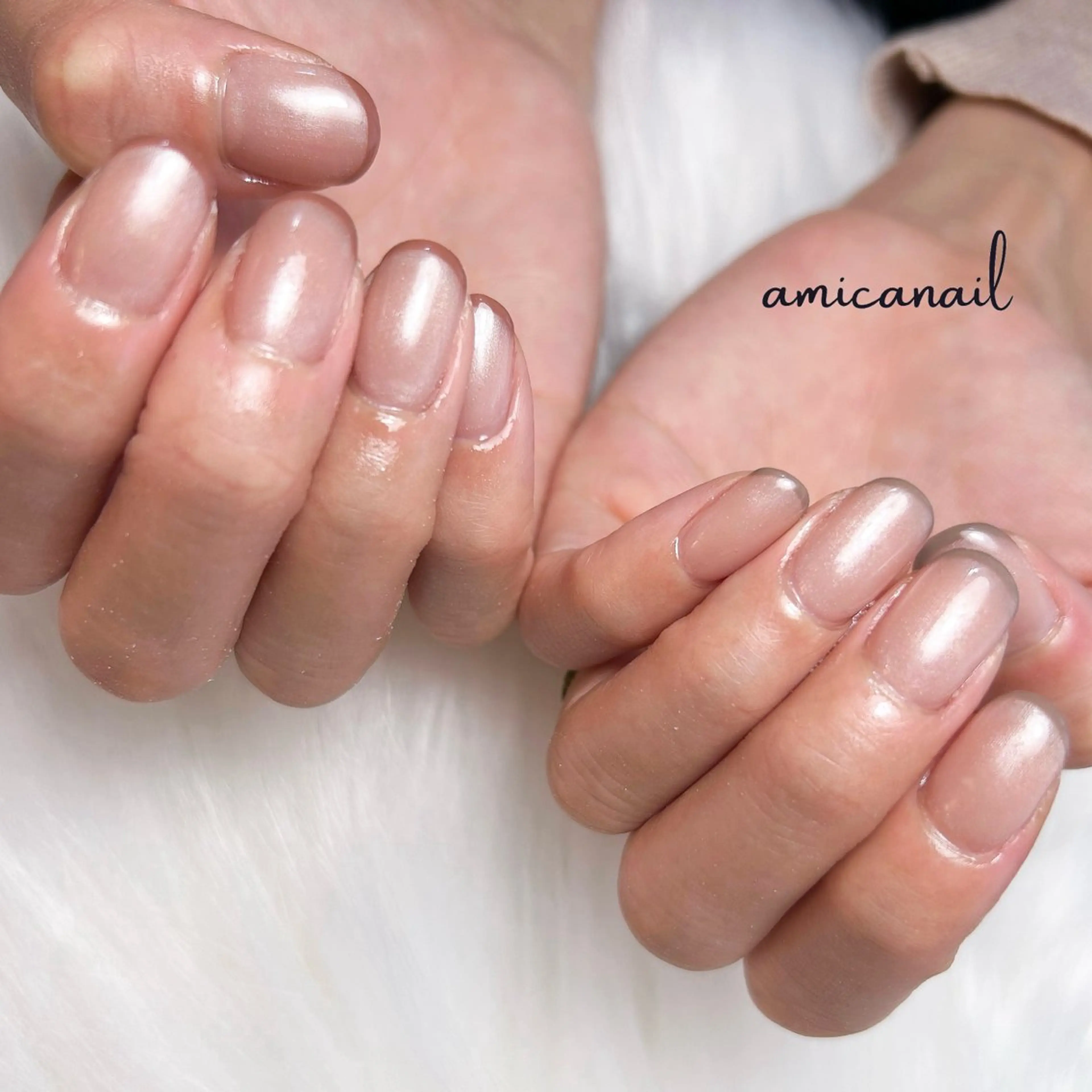 ネイル フレンチネイル ハンドネイル _amica nail_のネイルデザイン