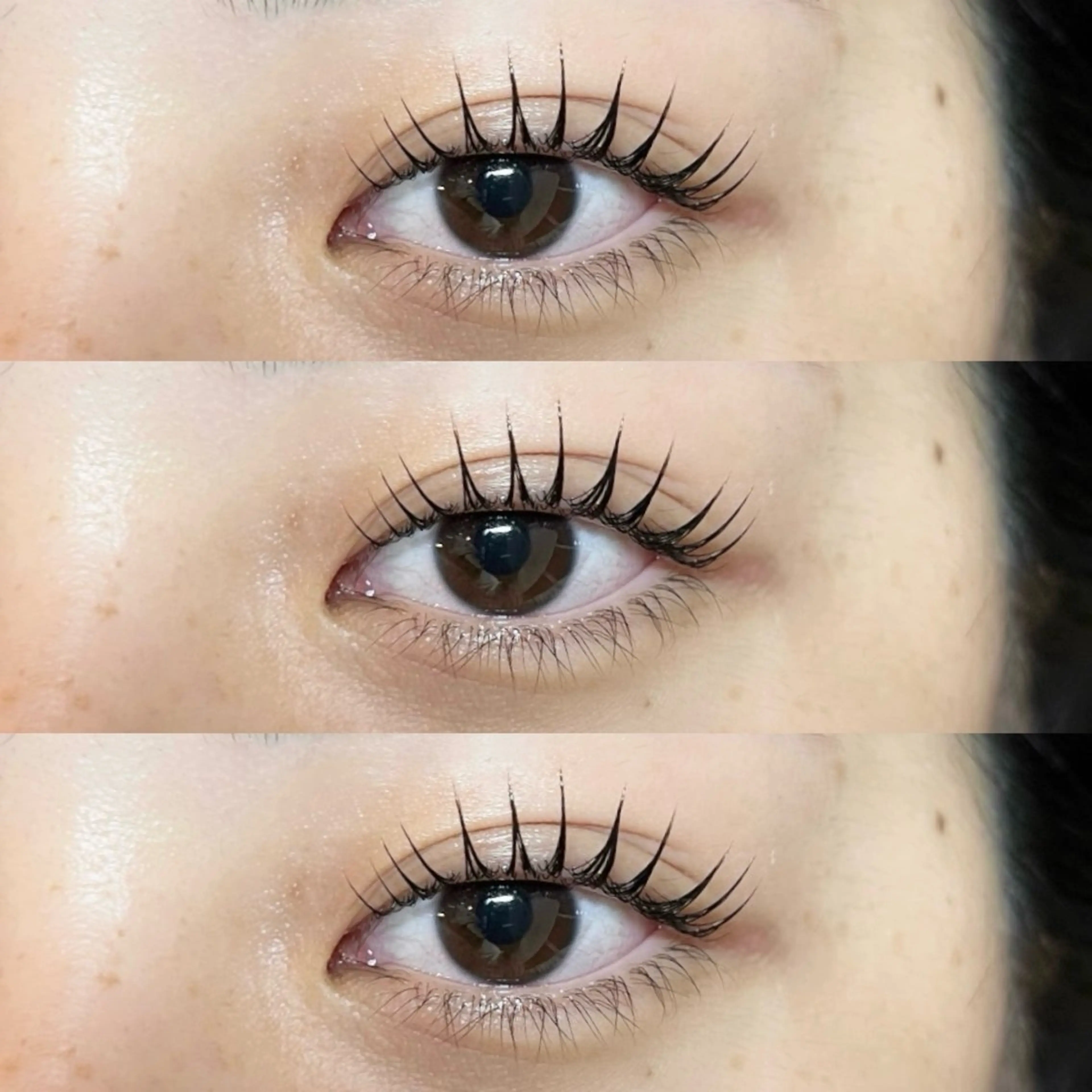 マツエク・マツパ 束感まつ毛 パリジェンヌラッシュリフト マツパ 千島 里歩のマツエク・マツパデザイン