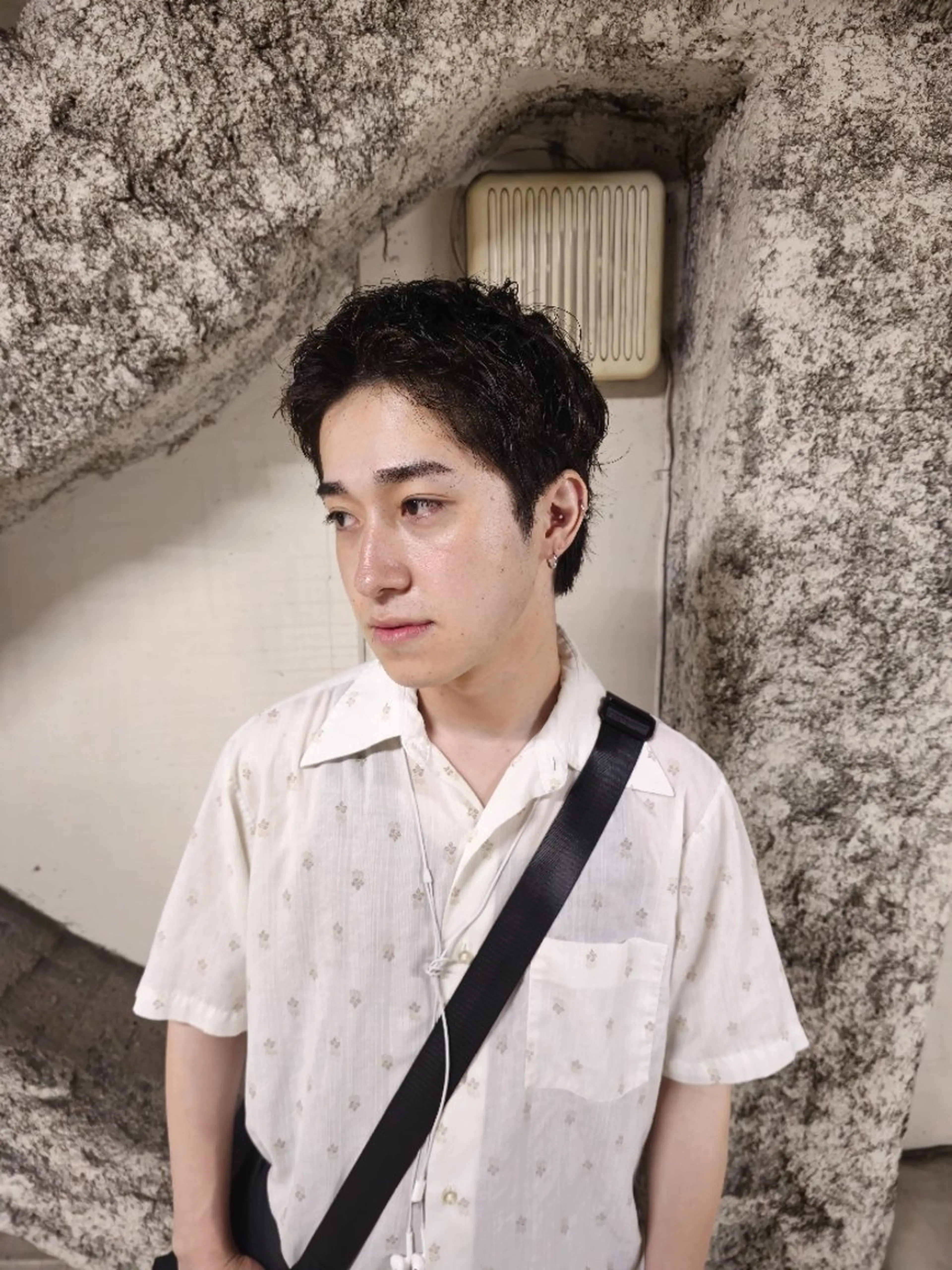 ショート メンズ OMA　片岸 信征のヘアスタイル