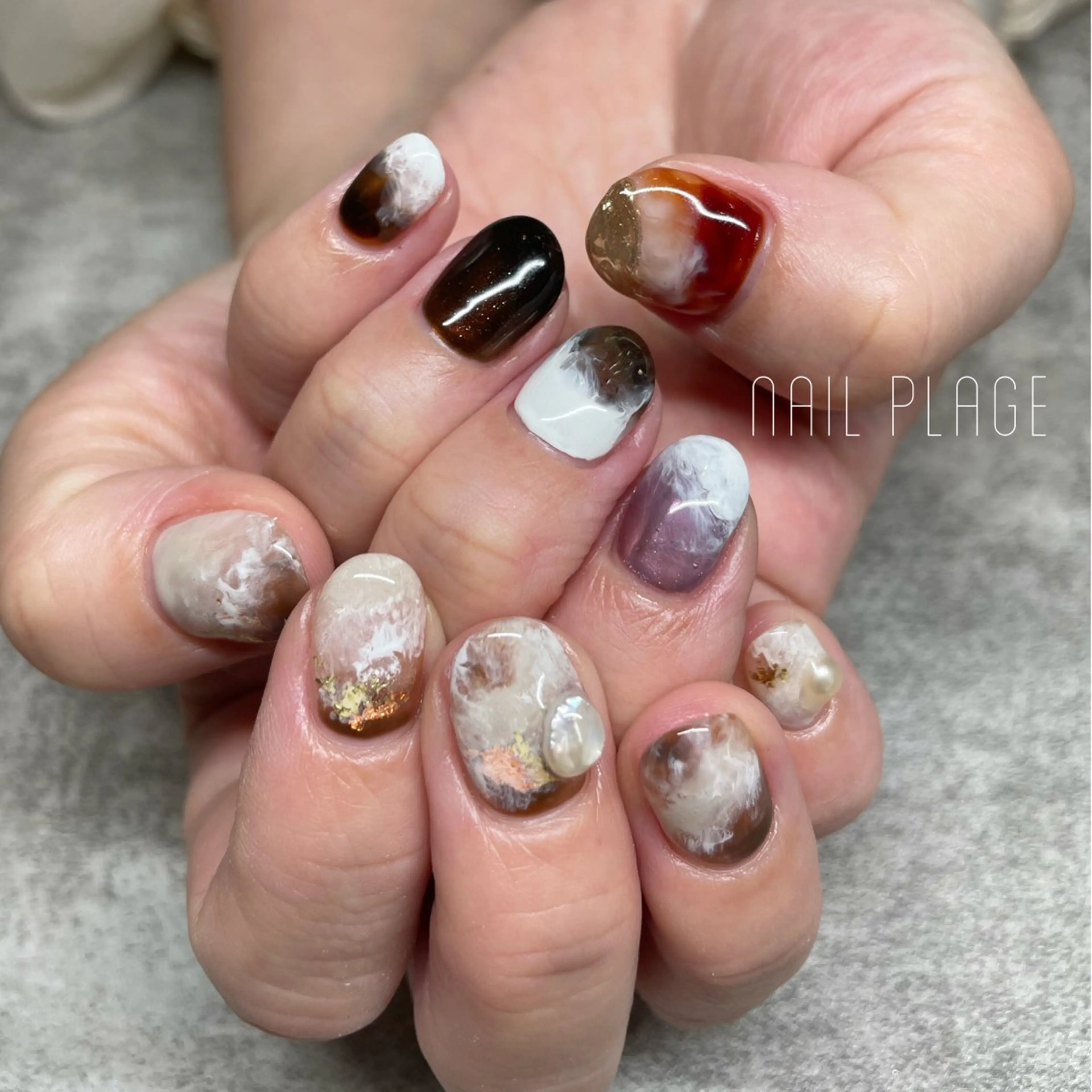 ネイル nail Plage Imai kanaのネイルデザイン