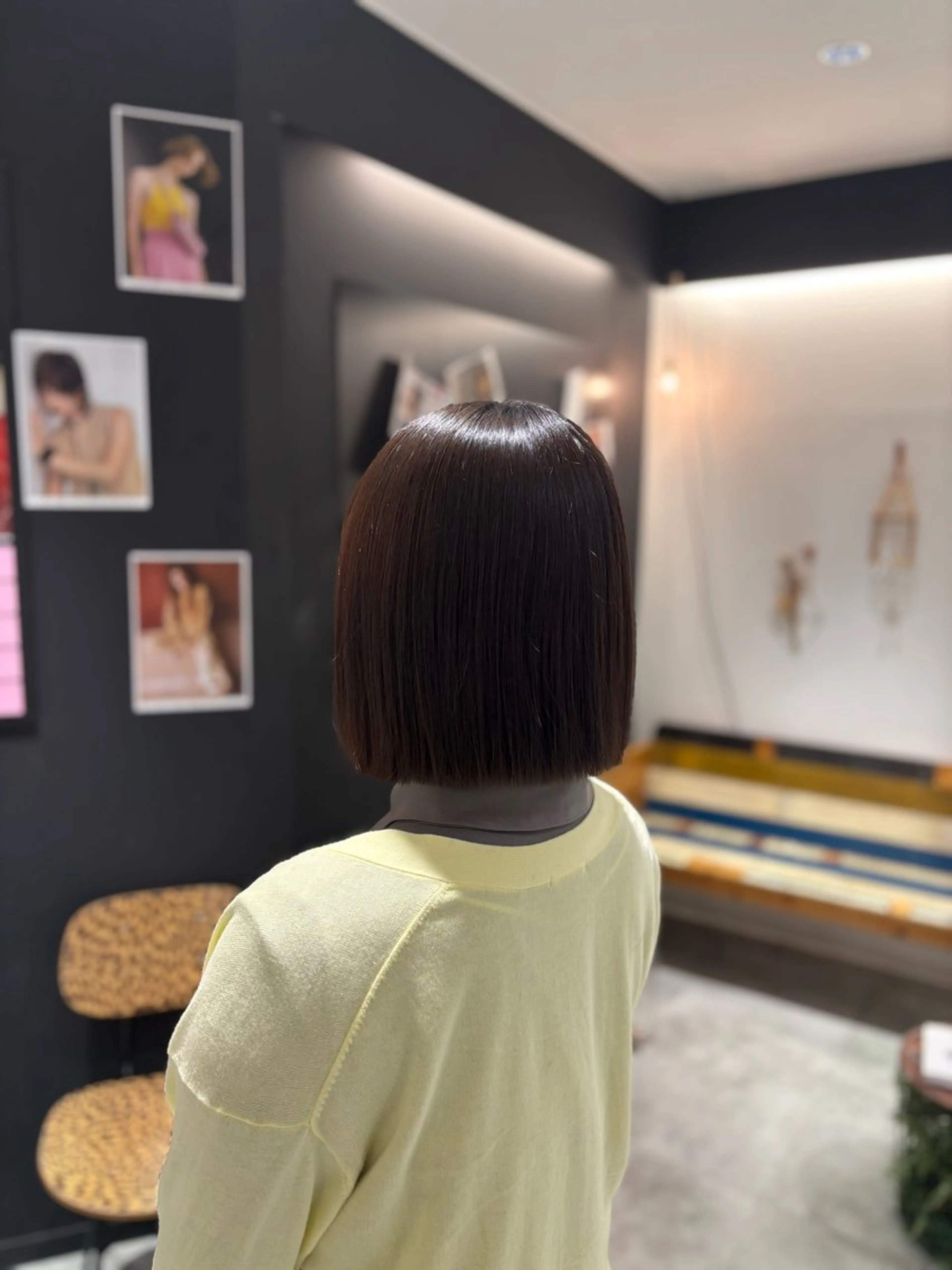 ミディアム 菅原 佑月のヘアスタイル