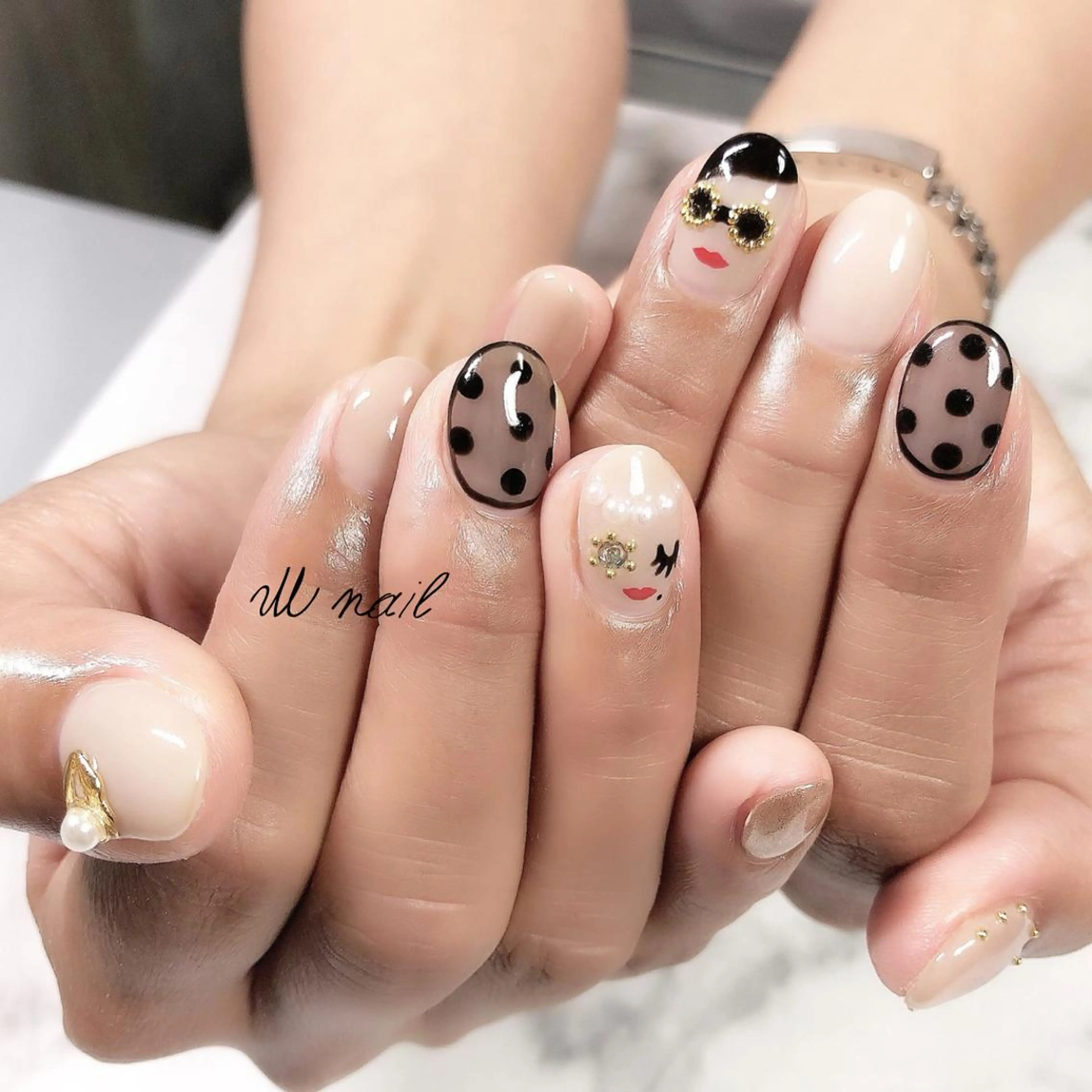 ネイル 持ち込み ハンドネイル M　nail所属・M nailのネイルデザイン