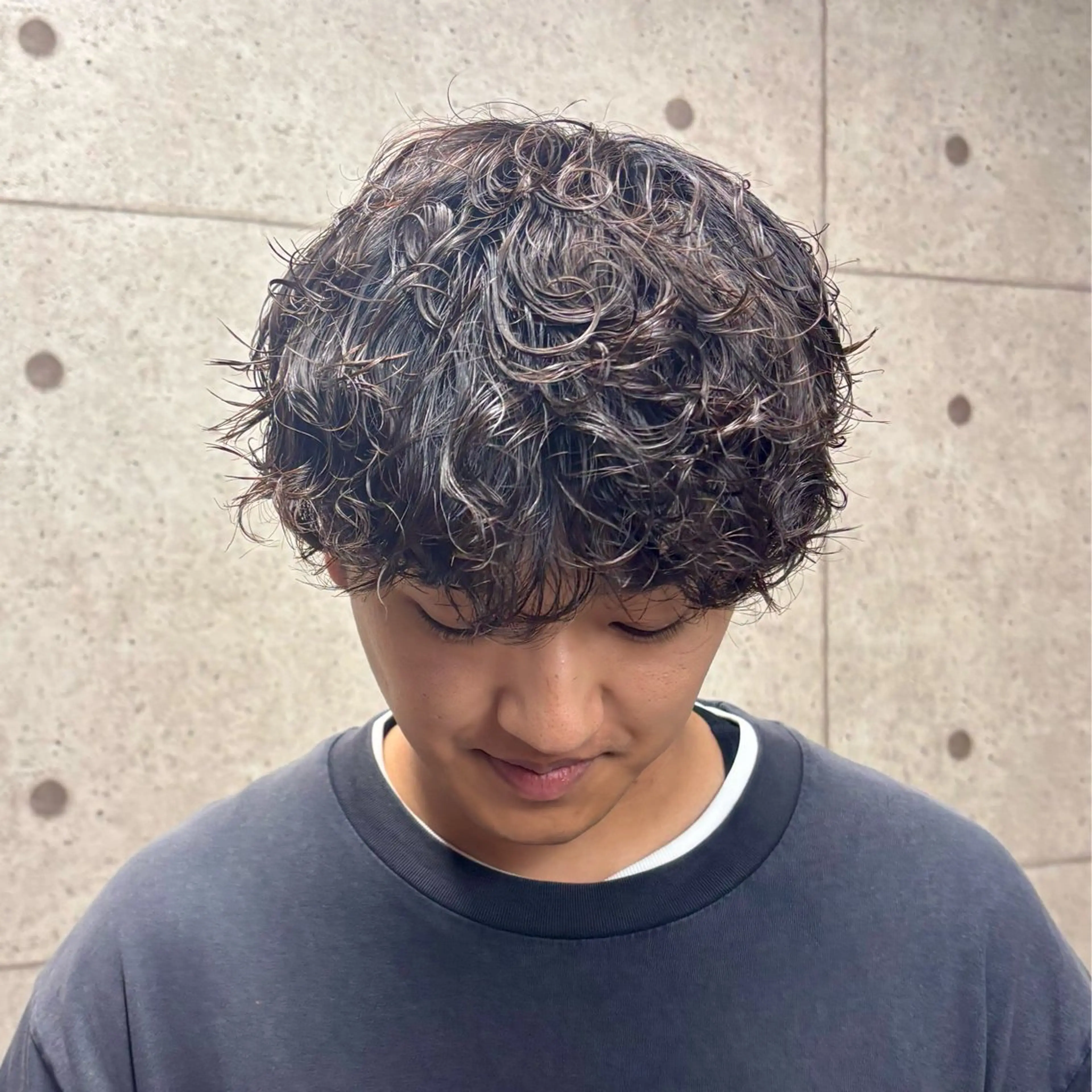 パーマ メンズ pissenlit ピサンリ所属・🧩🤖 Sala 🤖🧩のヘアスタイル