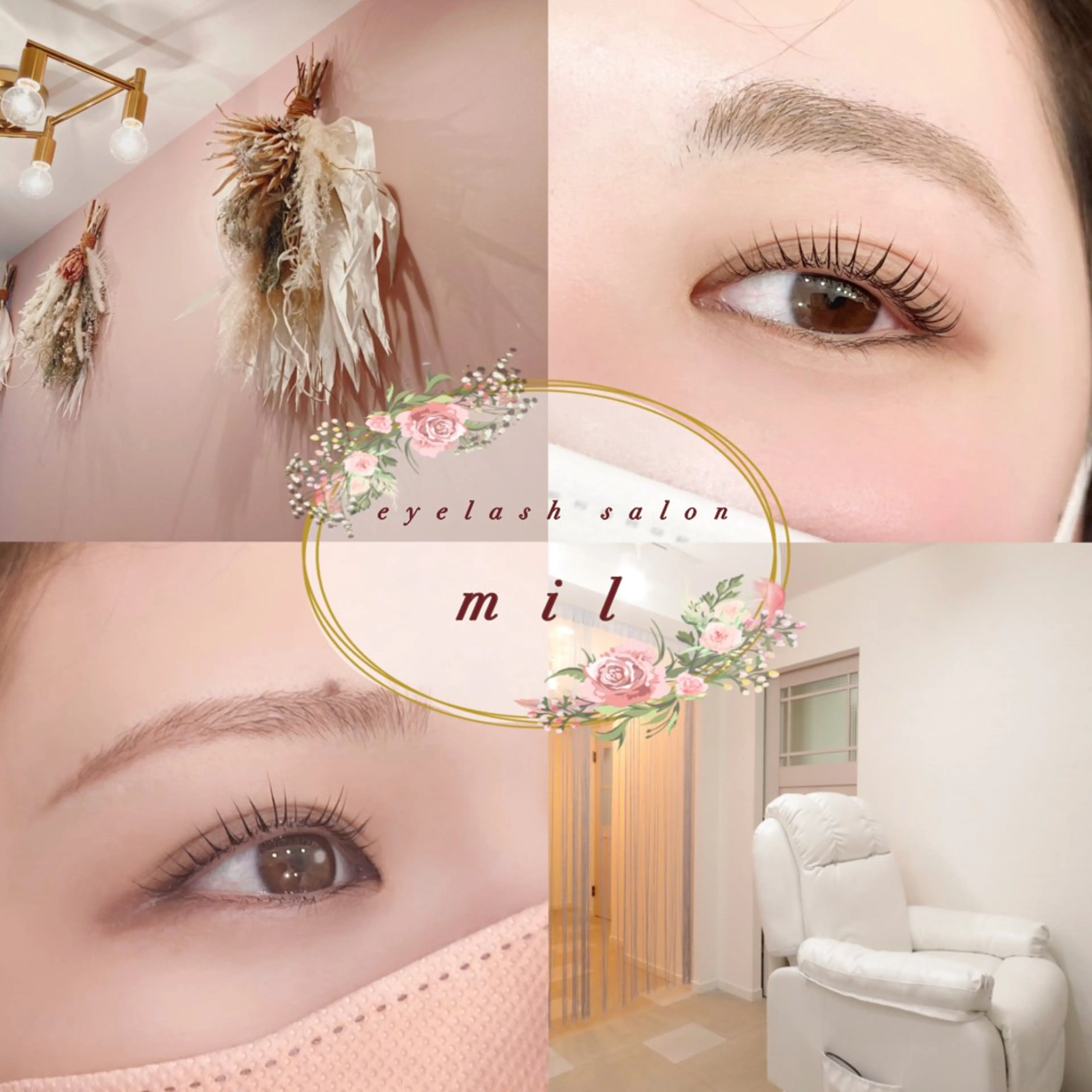 マツエク・マツパ mil❤︎ Kahoのマツエク・マツパデザイン