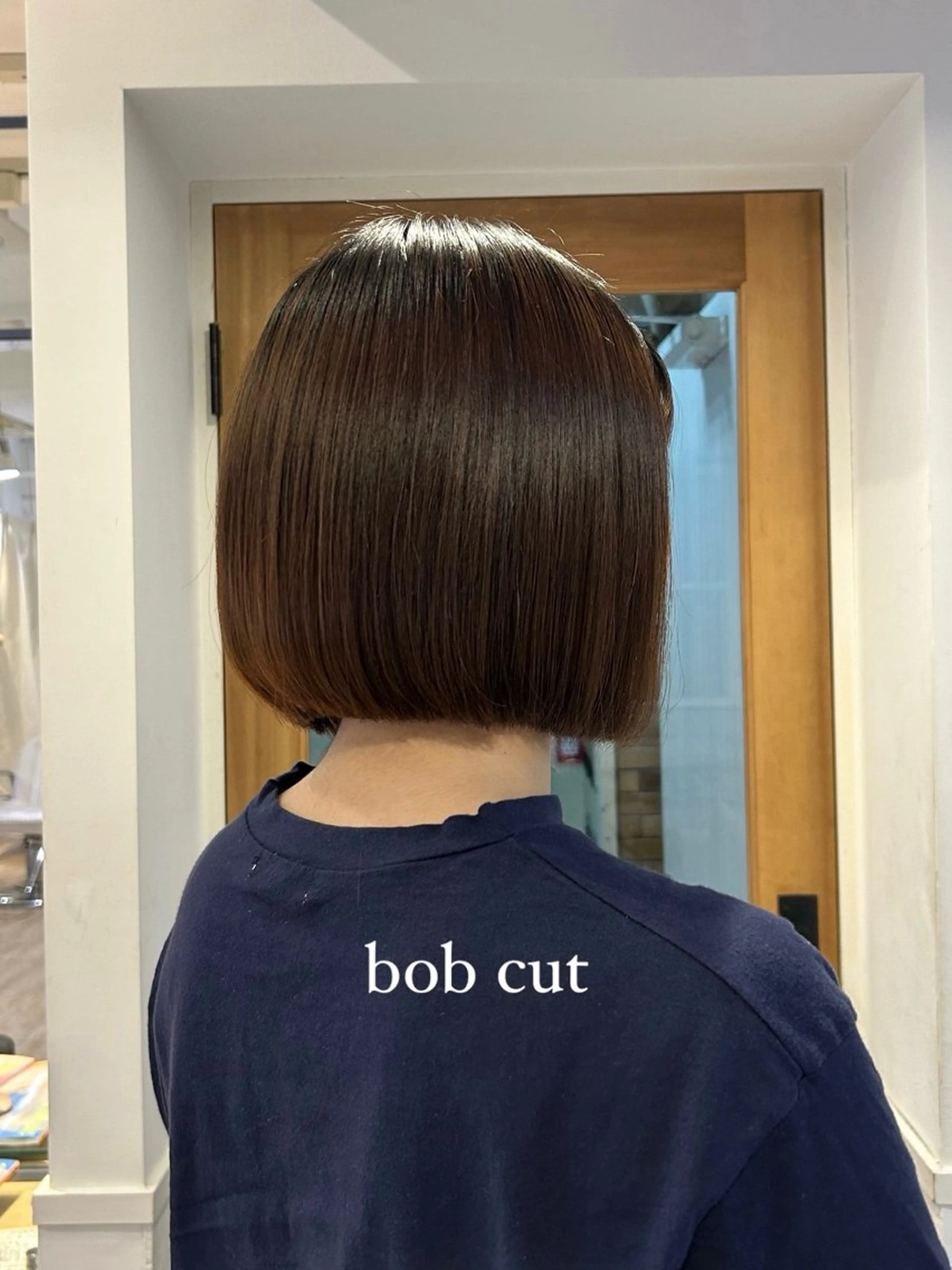 ショート ボブ カット トリートメント moeka 表参道のヘアスタイル