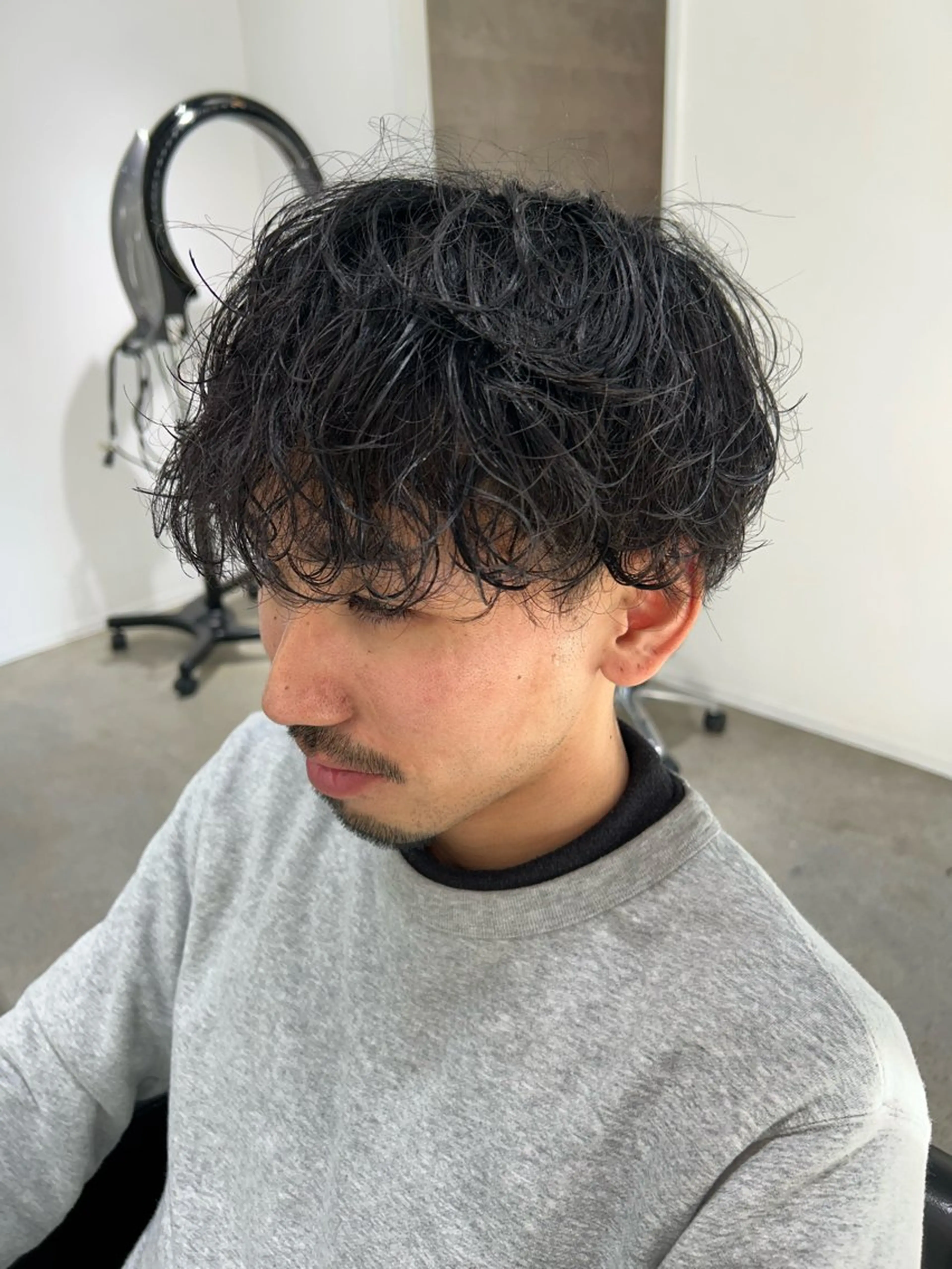 パーマ メンズ カット パーマ 船橋駅南口徒歩5分 キチ/RITSUのヘアスタイル