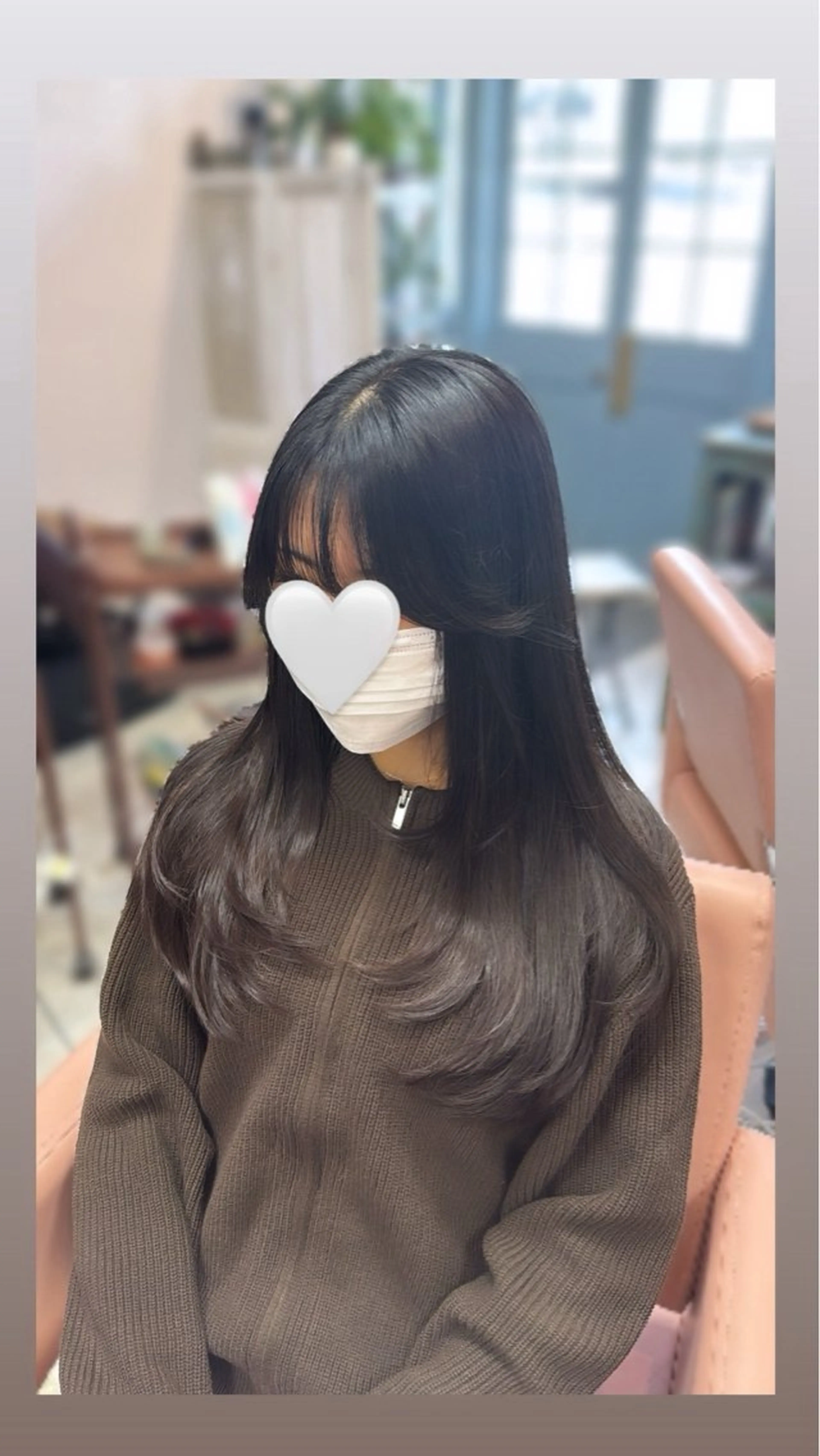 ロング レイヤーカット カット ヘッドスパ Yoshida Yukoのヘアスタイル