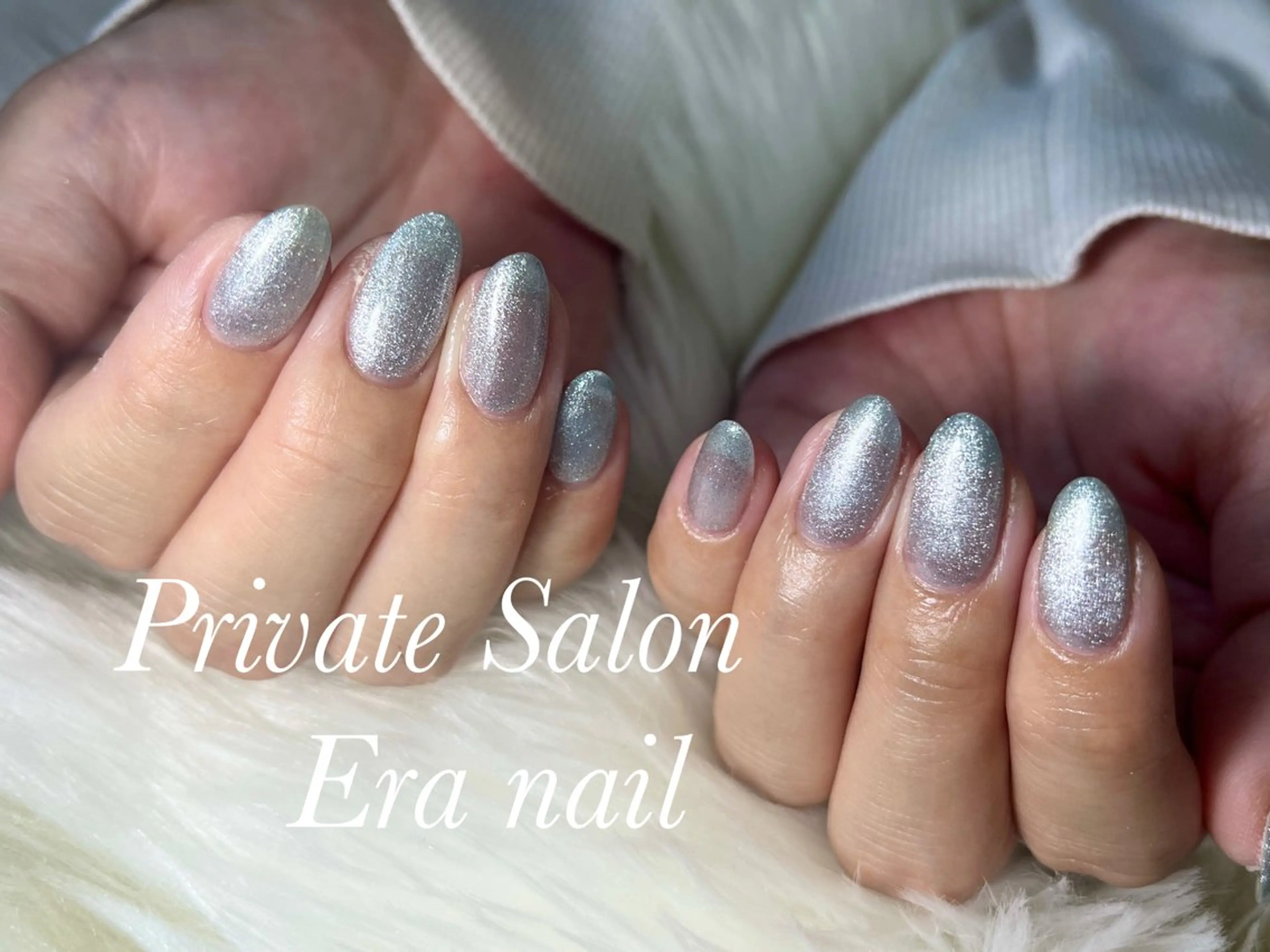 ネイル マグネットネイル マグネットワンカラー ワンカラーネイル ハンドネイル Era nailのネイルデザイン