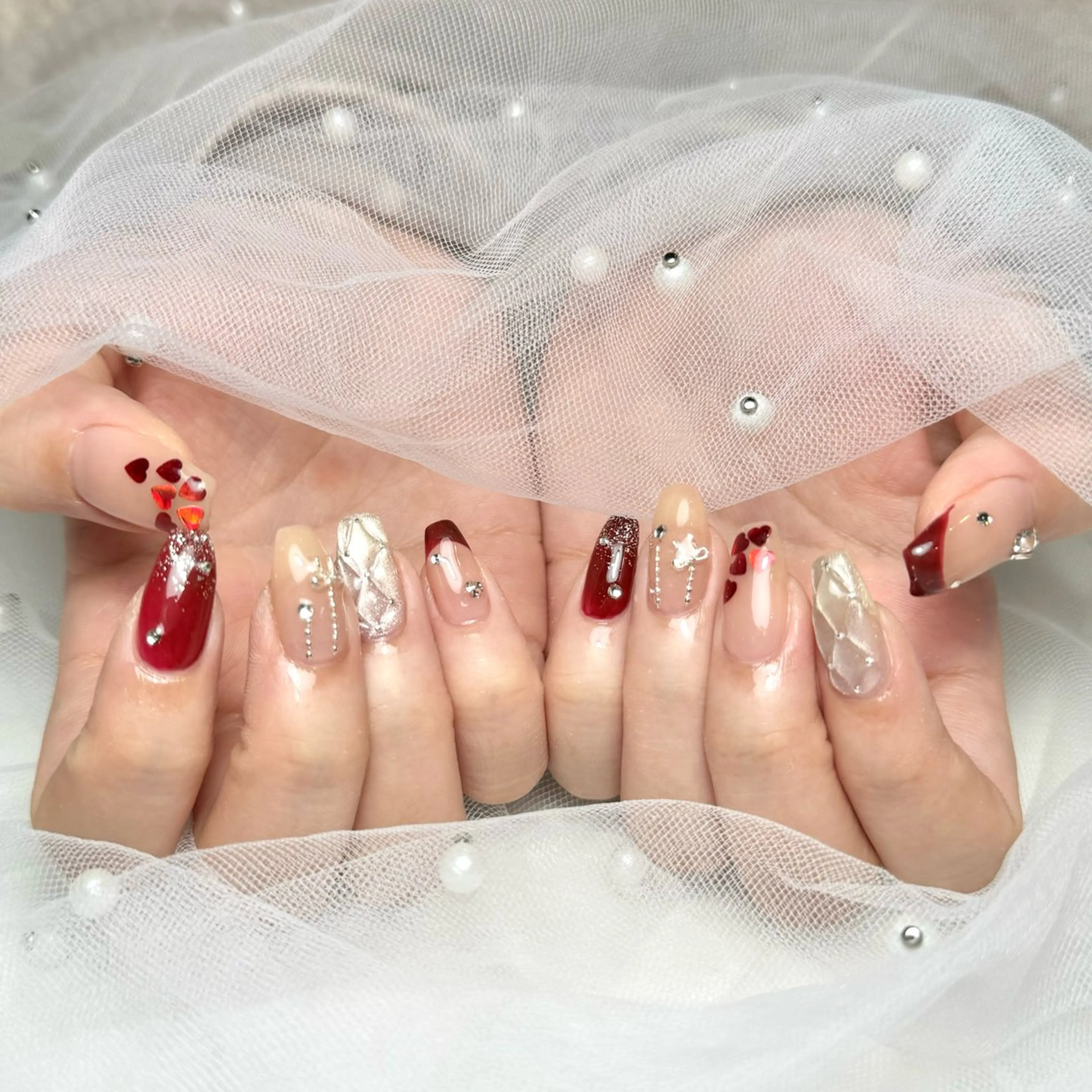 ネイル ハンドネイル EmaNail＋KIHAKUYA東大阪長瀬店所属・EmaNail YUIのネイルデザイン