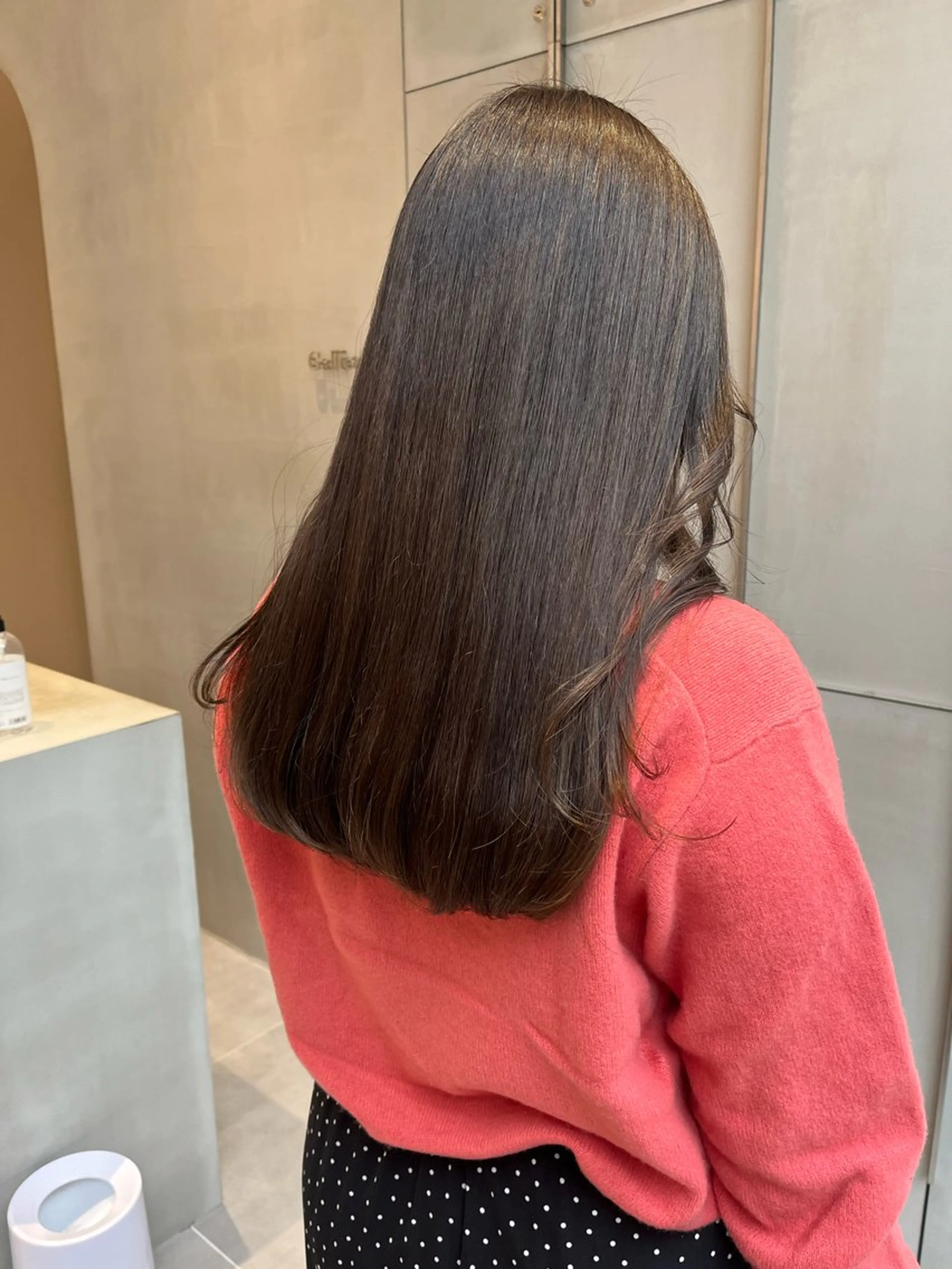 🔥minimo限定🔥髪質改善ワンカラー+シャンプー+最高級『TOKIO Limited』トリートメント𓂃🫧の写真