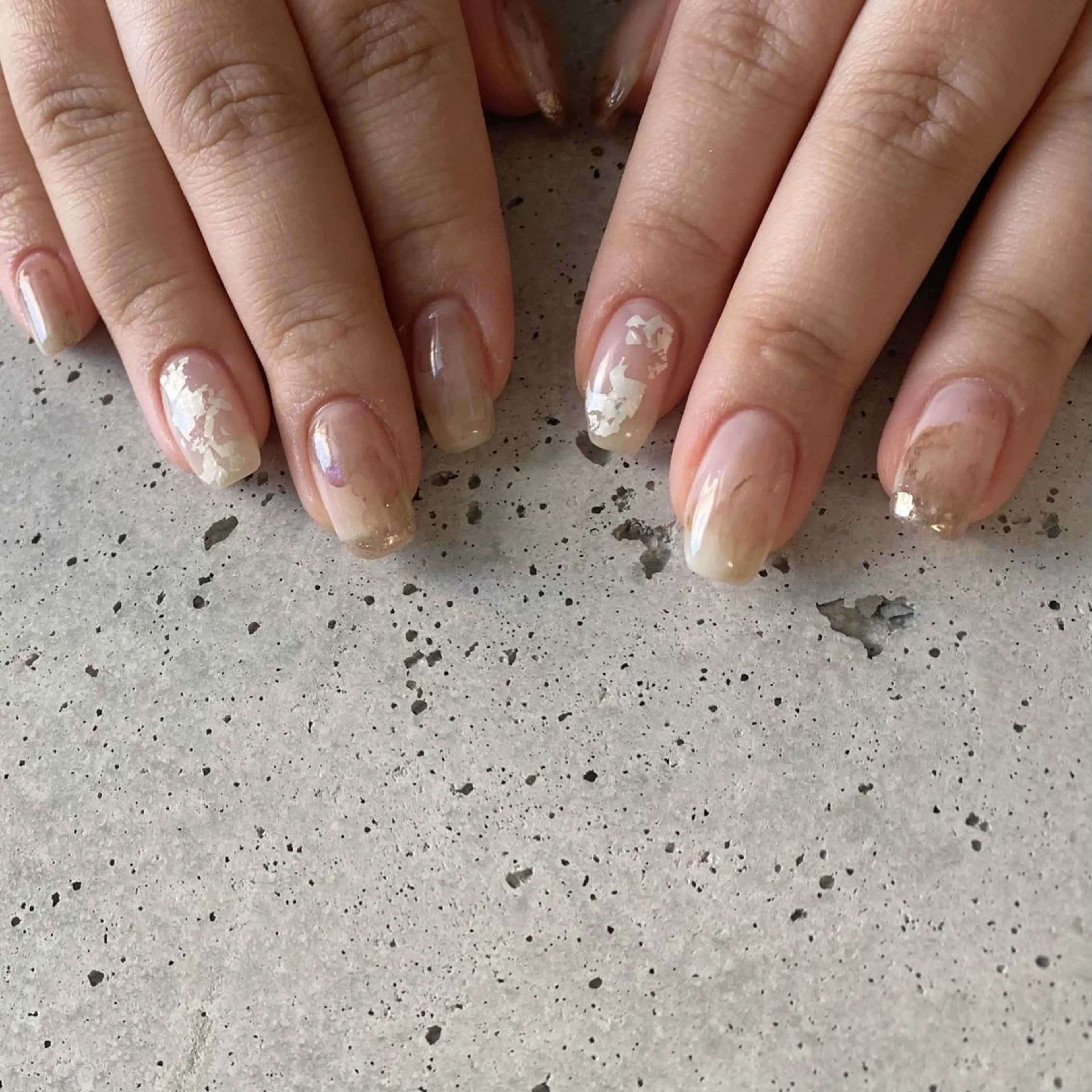 ネイル Ray. ／綺麗目ニュアンスのネイルデザイン