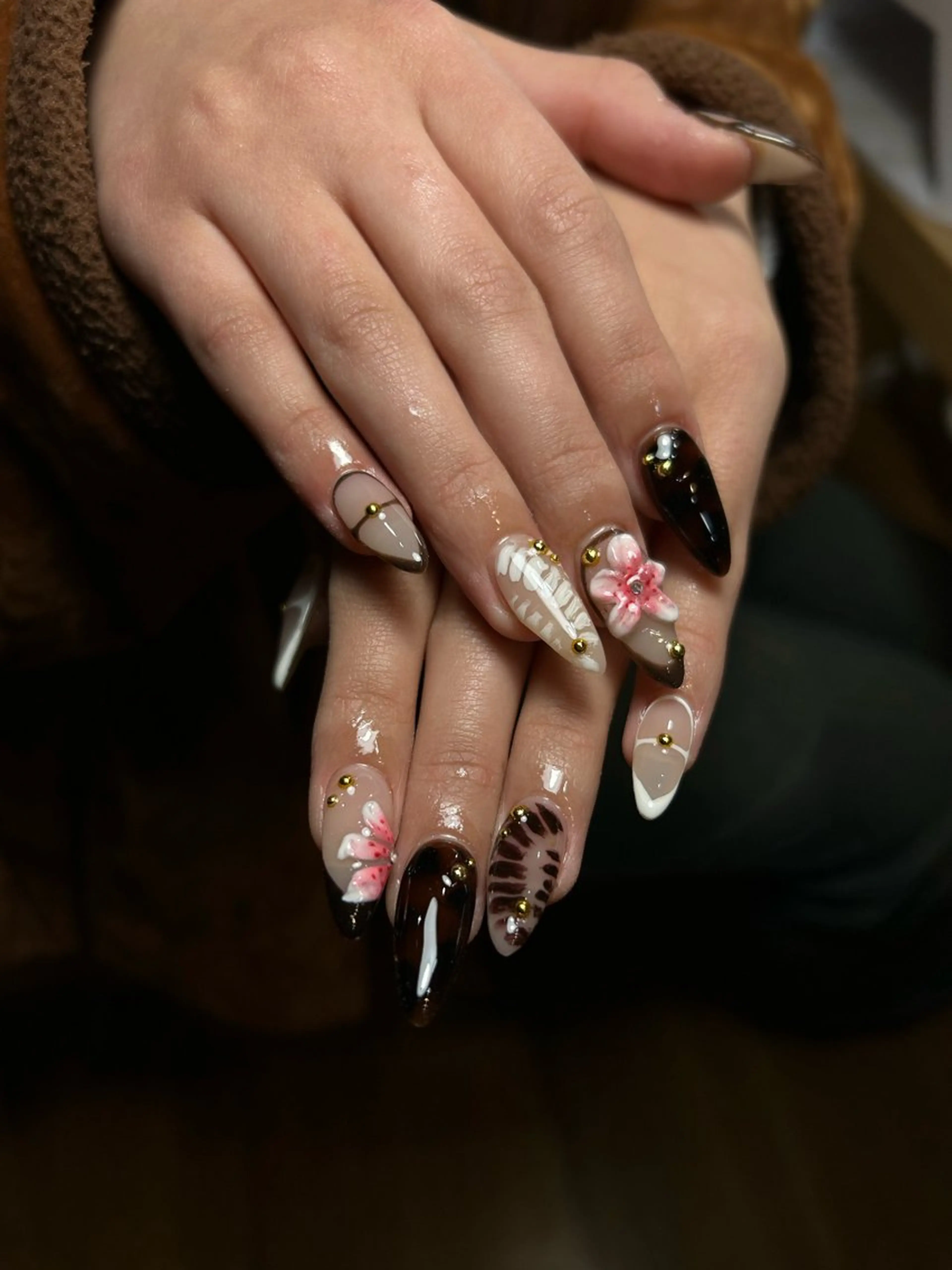 ネイル ⟡.·coco⟡.· 1月予約受付中のネイルデザイン