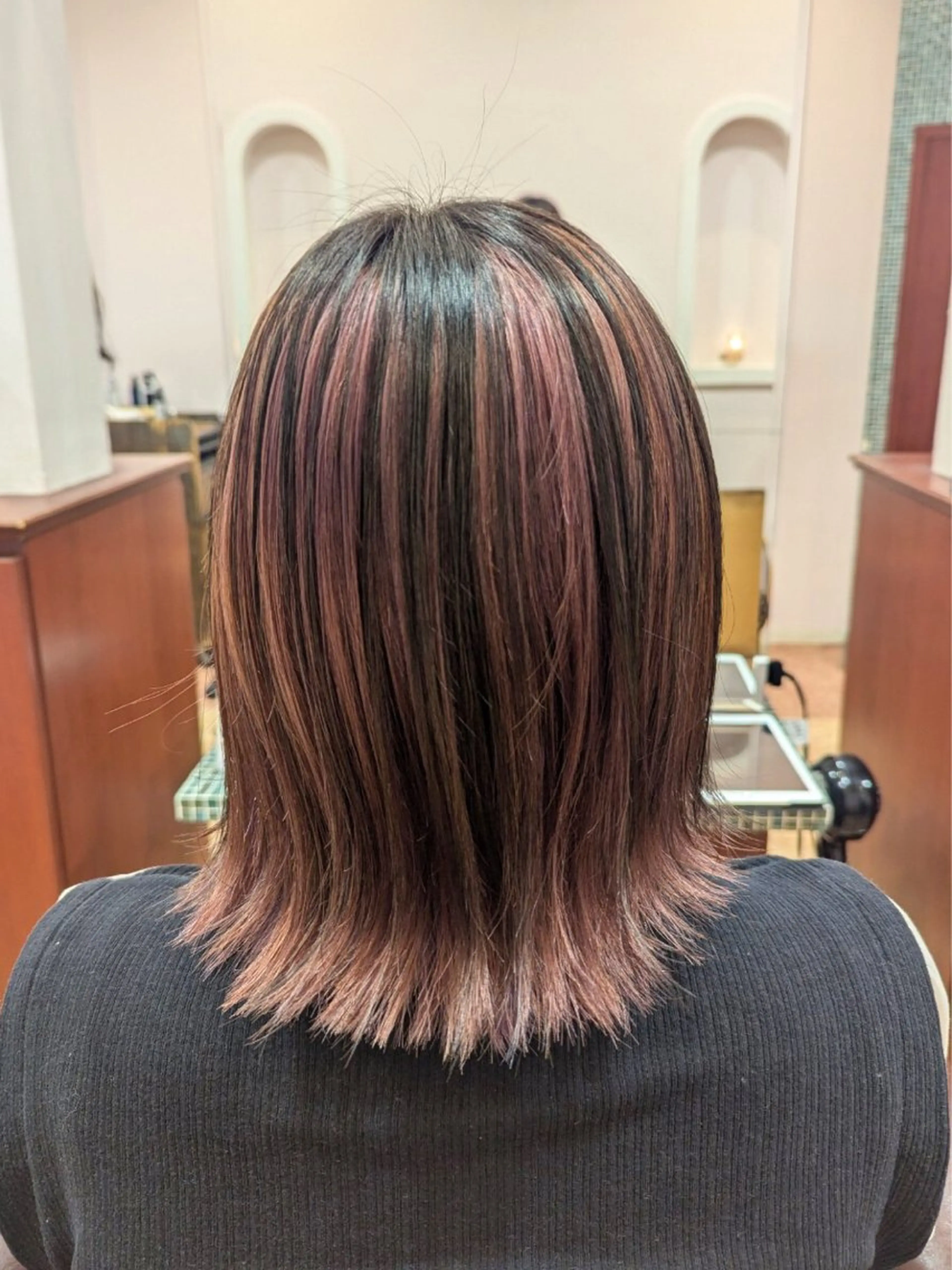 ショート カラー ダブルカラー カット ヘアカラー ブランシェ勝川南口店 石原 あゆみのマツエク・マツパデザイン