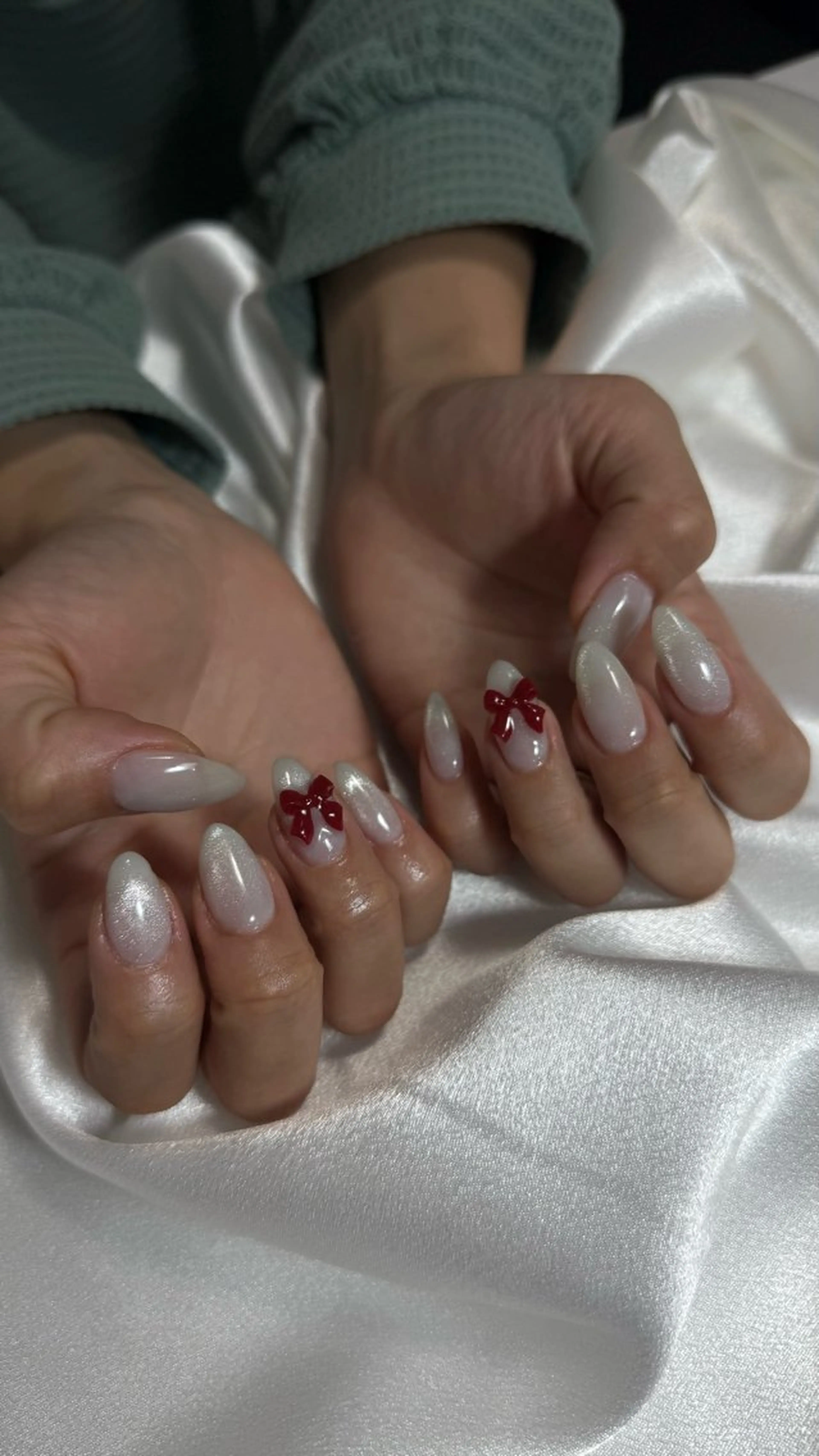 ネイル マグネットネイル Nail Salon Ray しおりのネイルデザイン