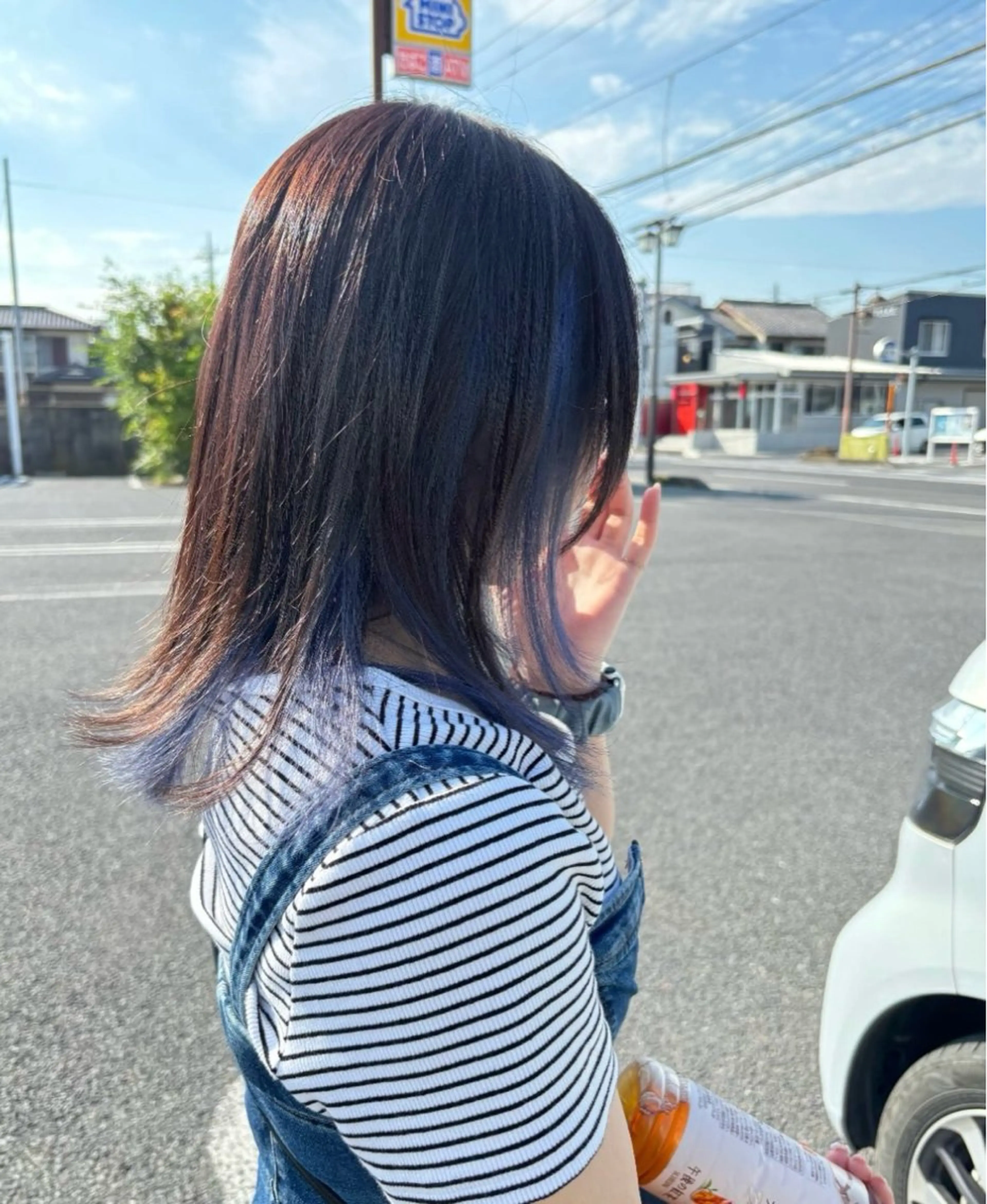 ❄️トレンド感UP⤴【minimo特別価格】インナーカラー×透明感ベースカラー✨ブリーチ込で¥7,700💎の写真