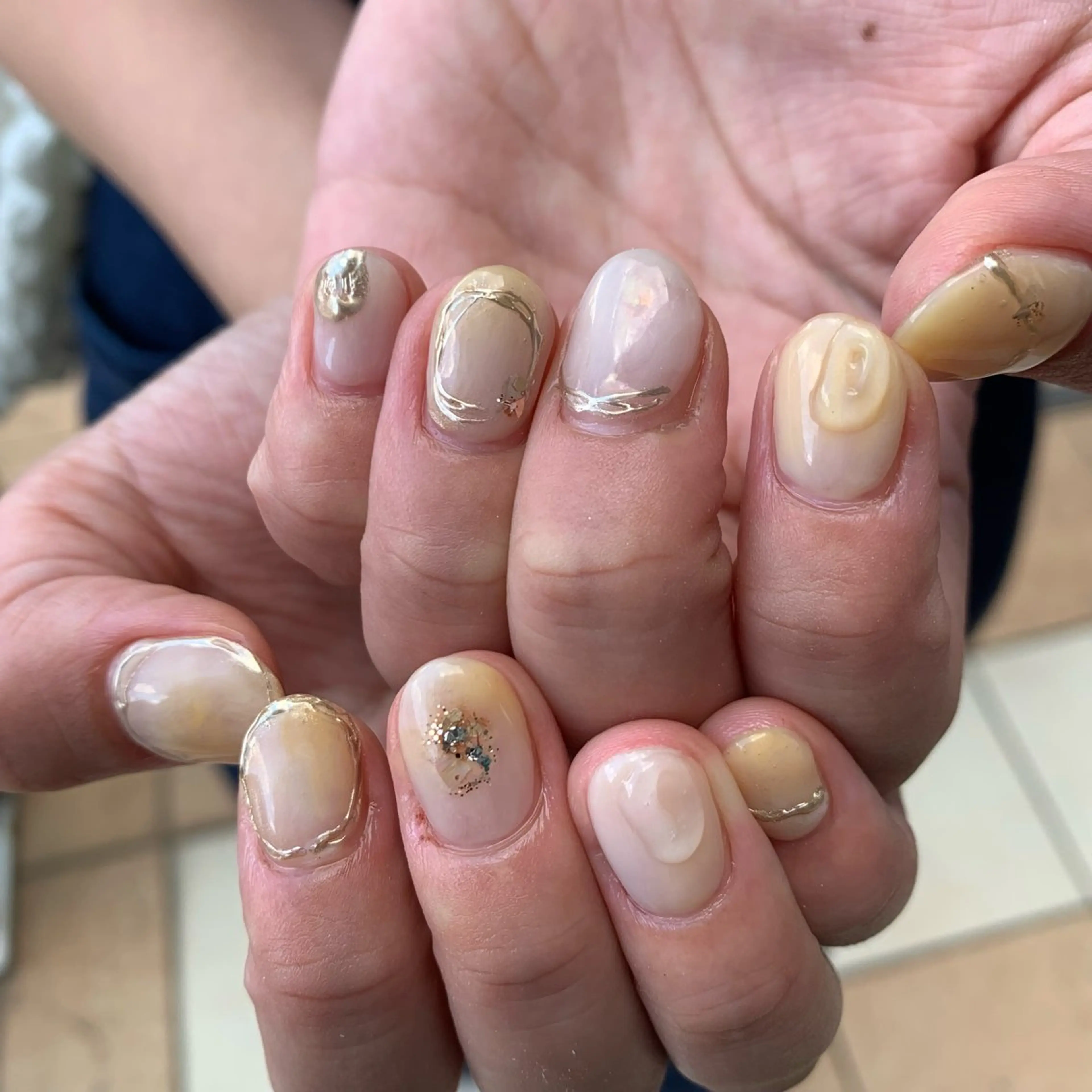 ネイル ニュアンスネイル ハンドネイル YUKIMO🍎名駅 /ニュアンスのネイルデザイン