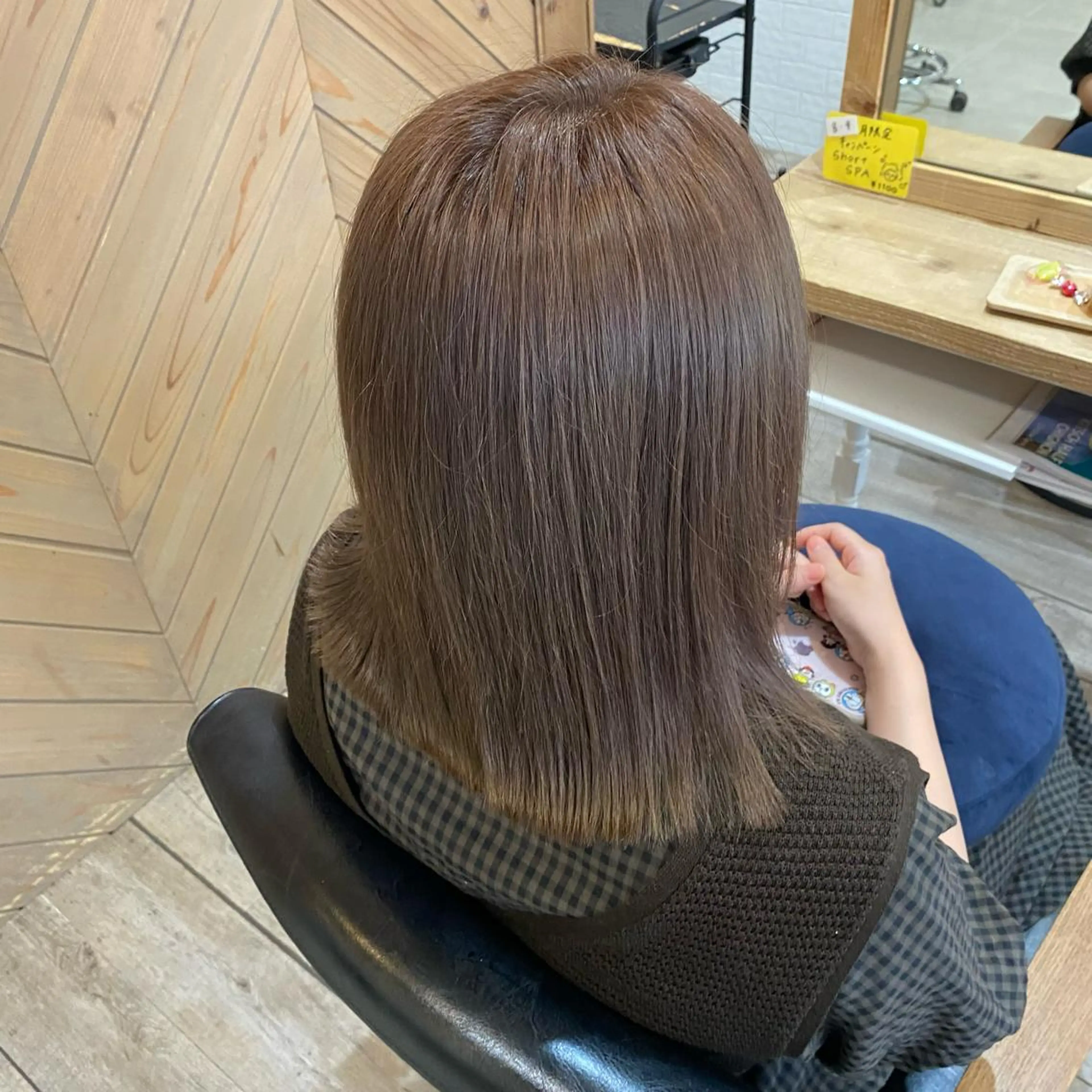 ミディアム カラー ブリーチ ケアブリーチ ダブルカラー ハイライトカラー イルミナカラー ✂︎透明感カラー特化 /日和優真✂︎のヘアスタイル