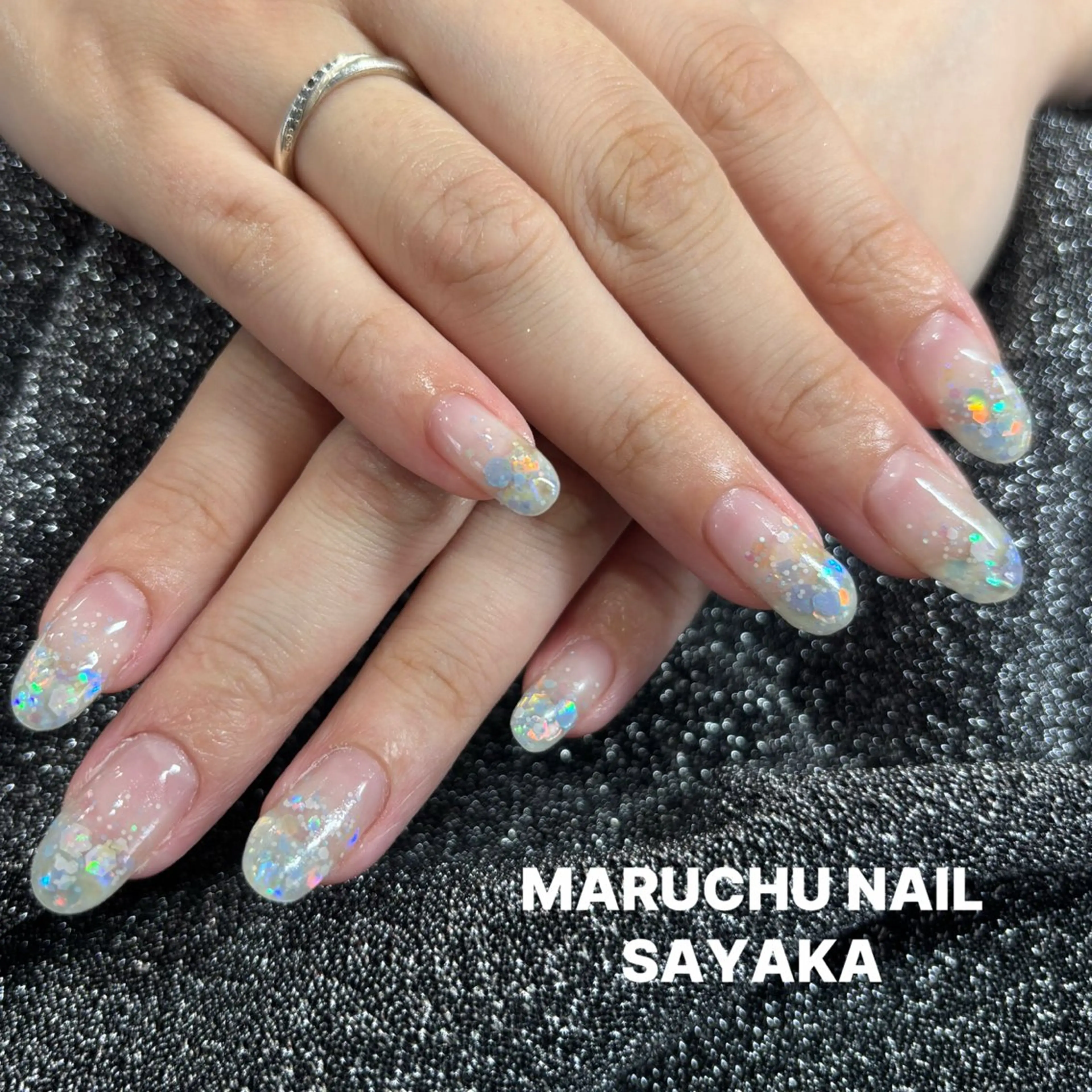 ネイル グラデーション ハンドネイル MARUCHU💋 SAYAKAのネイルデザイン