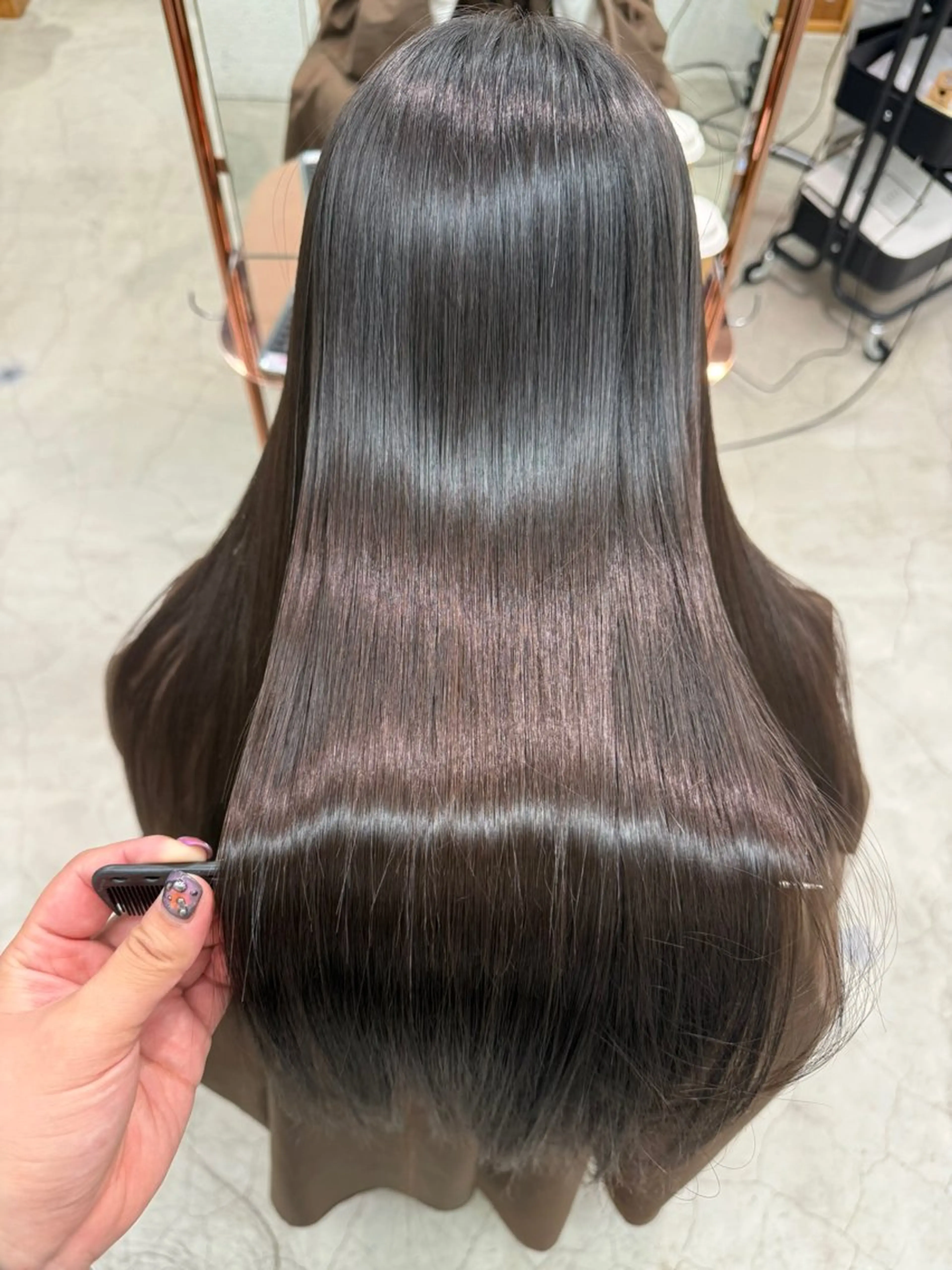 ロング ｻｶﾓﾄ ﾅｵﾐのヘアスタイル