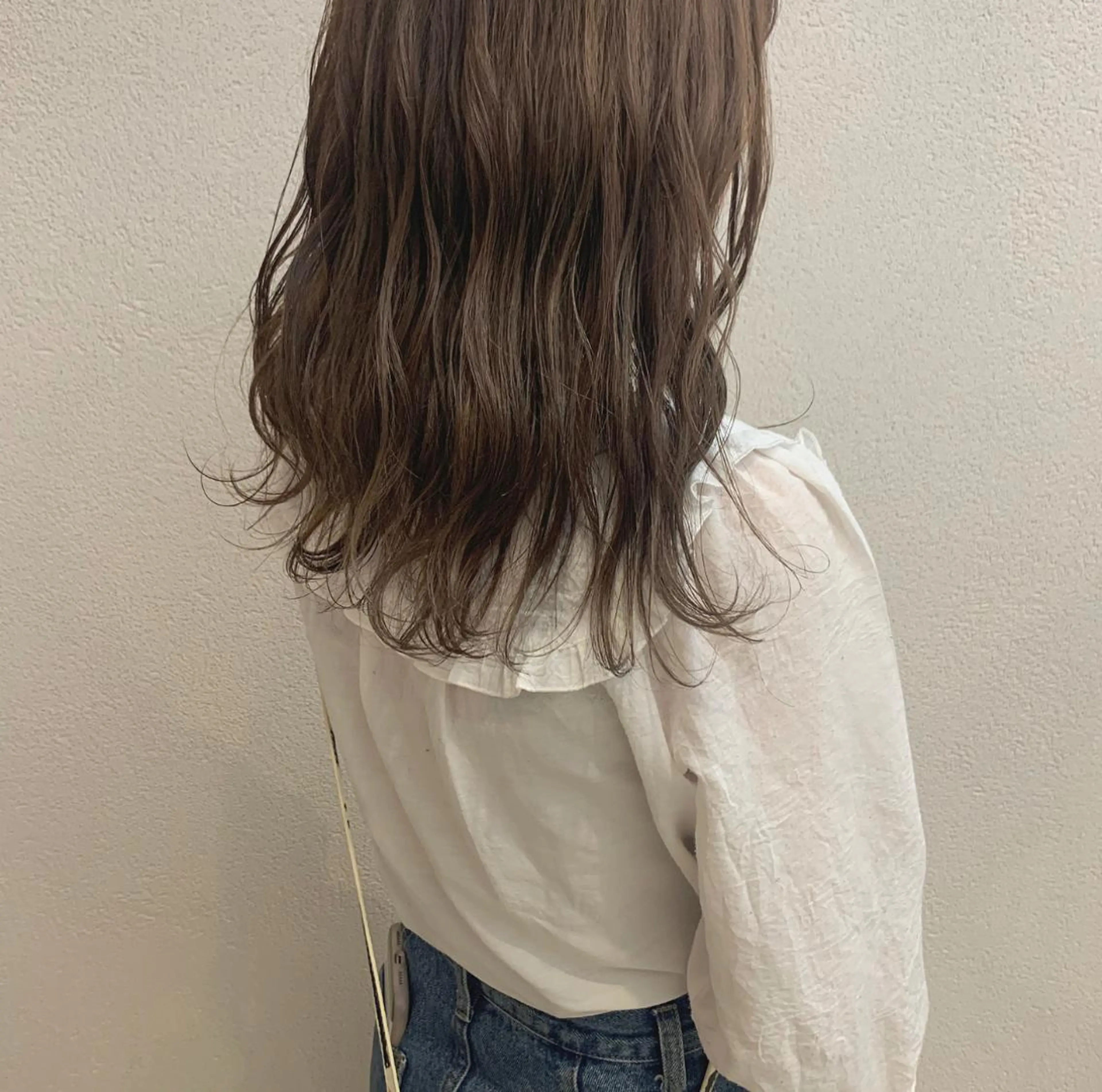 セミロング カラー ベージュカラー ayano /トレンドヘアのヘアスタイル