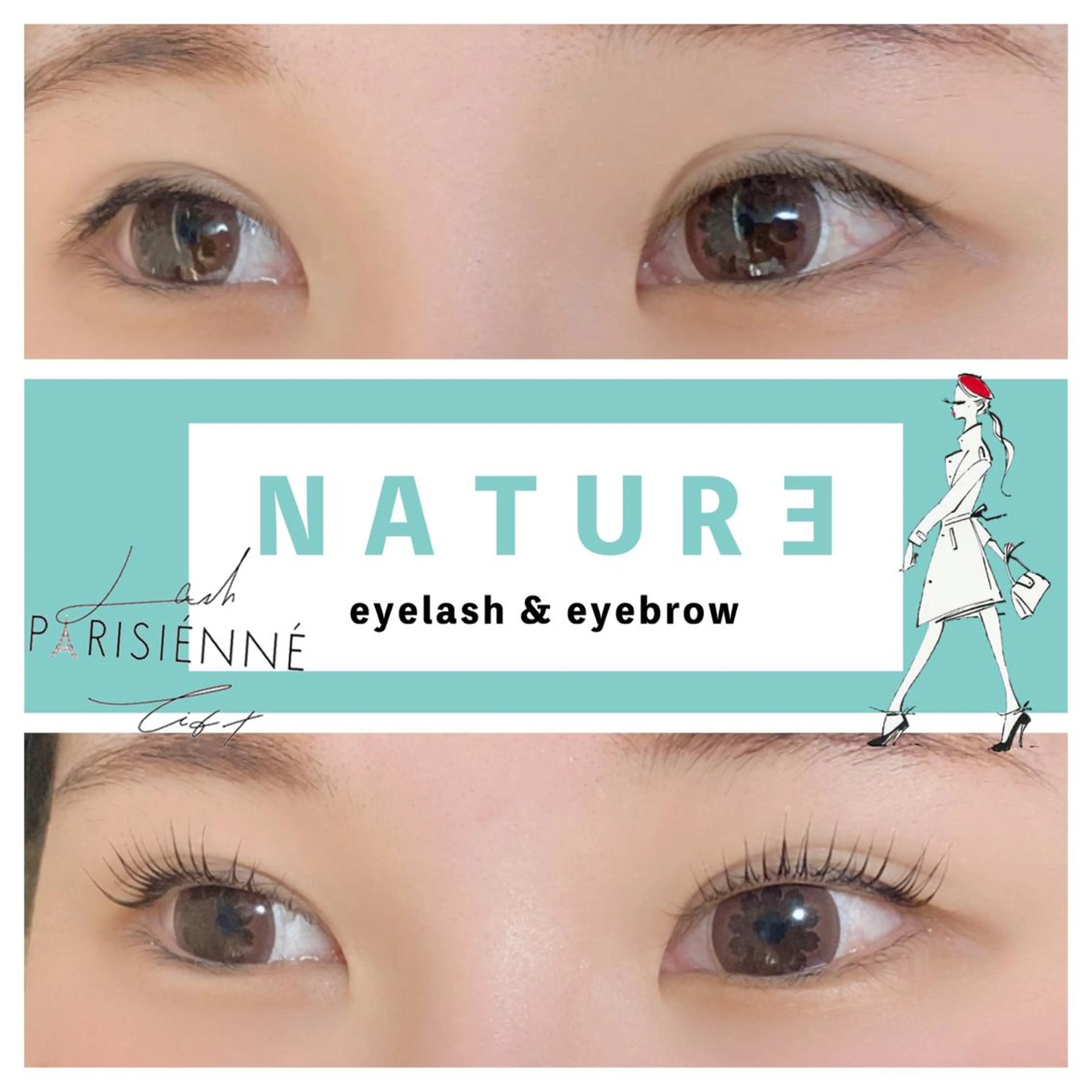 マツエク・マツパ NATURE MIYUのマツエク・マツパデザイン