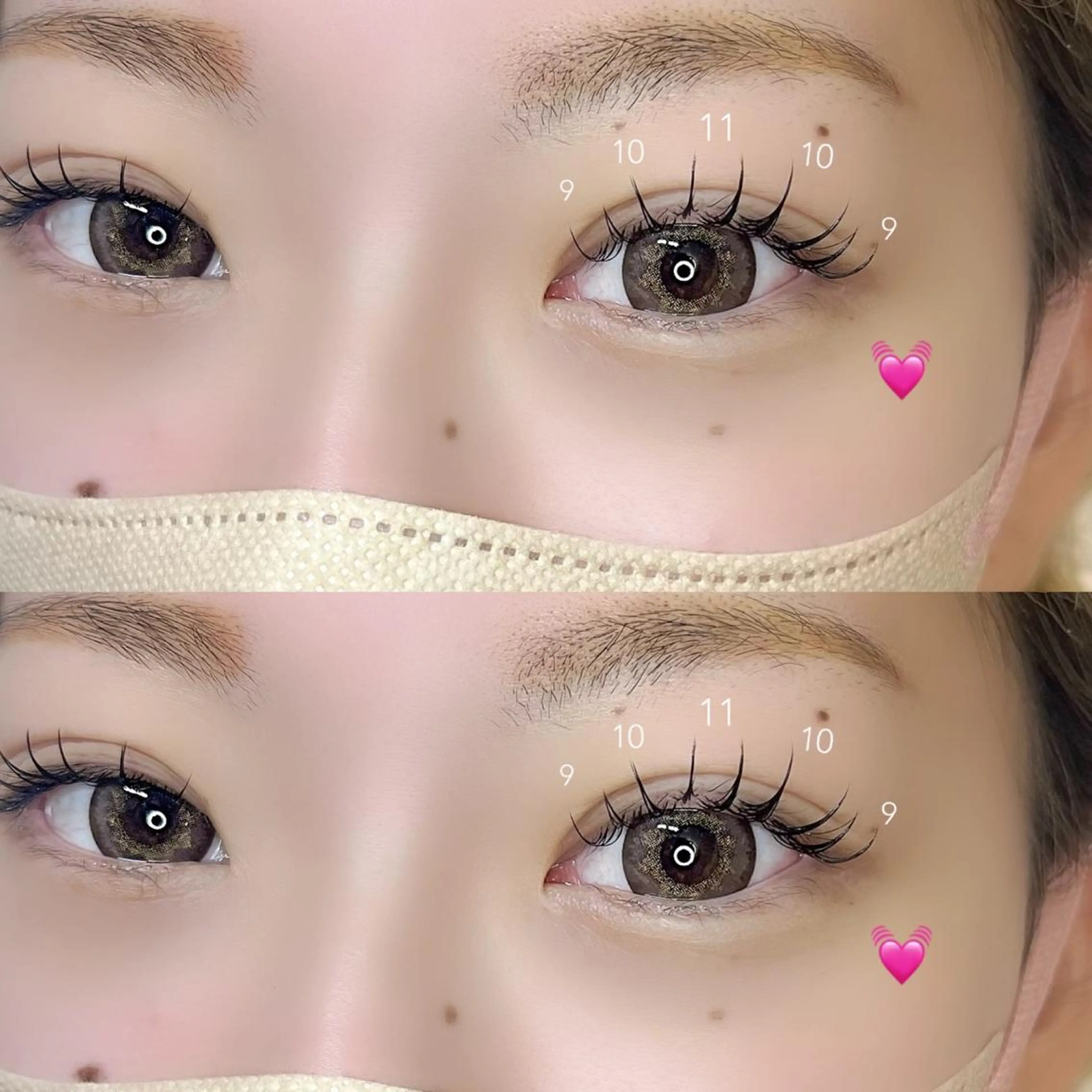 マツエク・マツパ フラットラッシュ Rona eye ひろなのマツエク・マツパデザイン