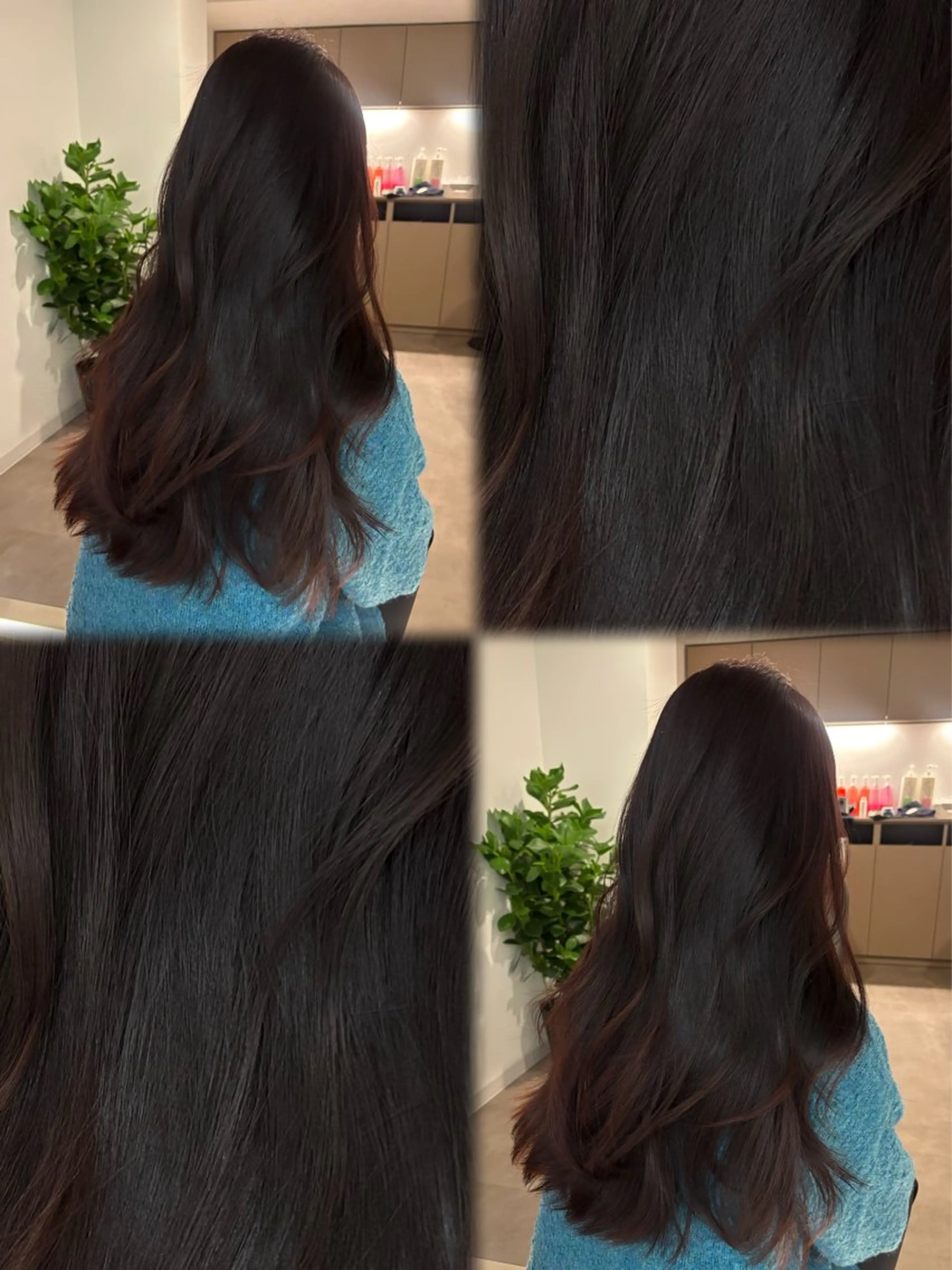 ロング カラー ベージュカラー ブリーチ ブラウンカラー ケアブリーチ カシス カット ヘアカラー トリートメント レイヤーモデル 募集中🕊️正源のヘアスタイル