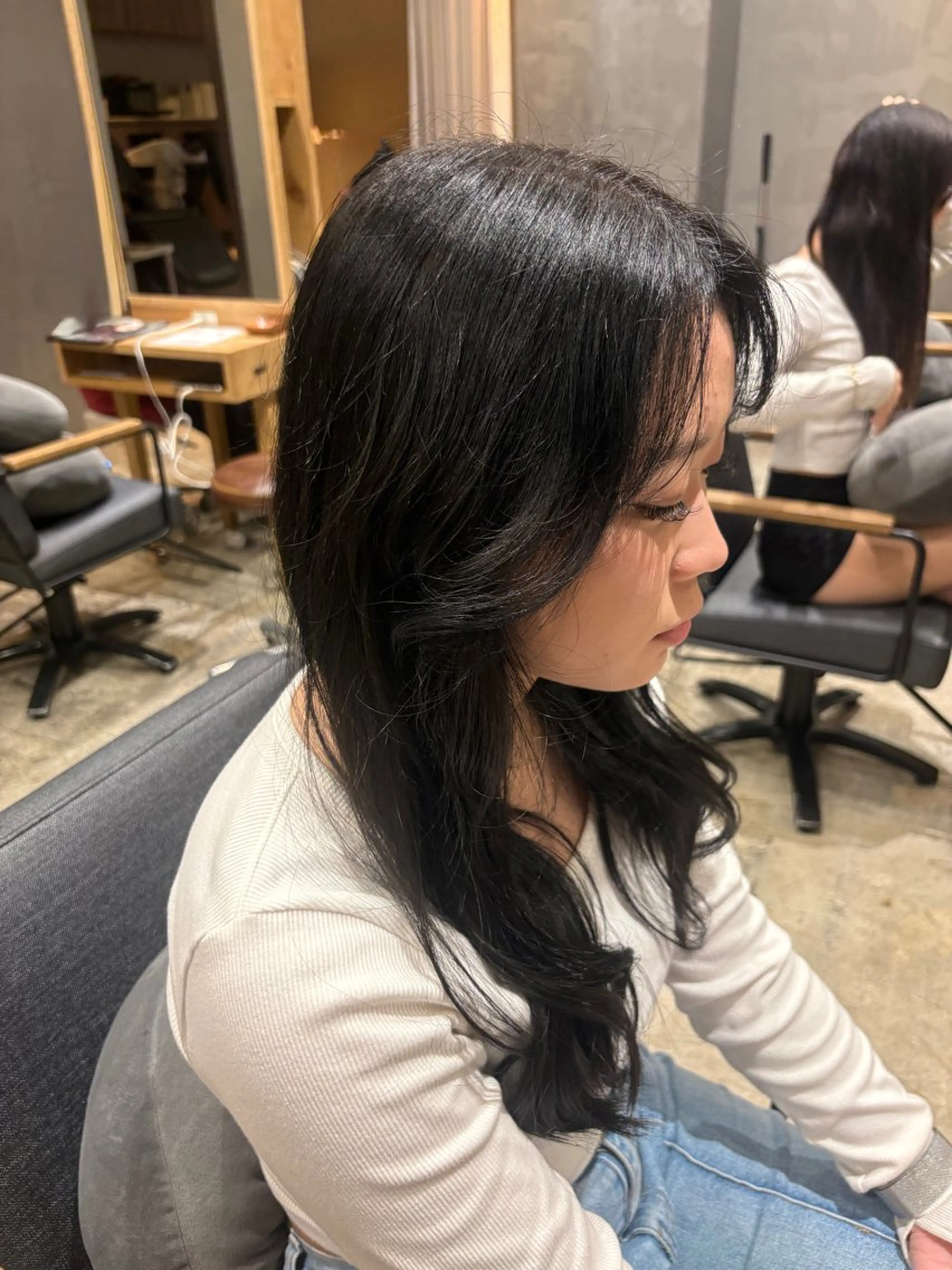 ロング カラー ヘアカラー Inity心斎橋/ クルミ☆彡のヘアスタイル