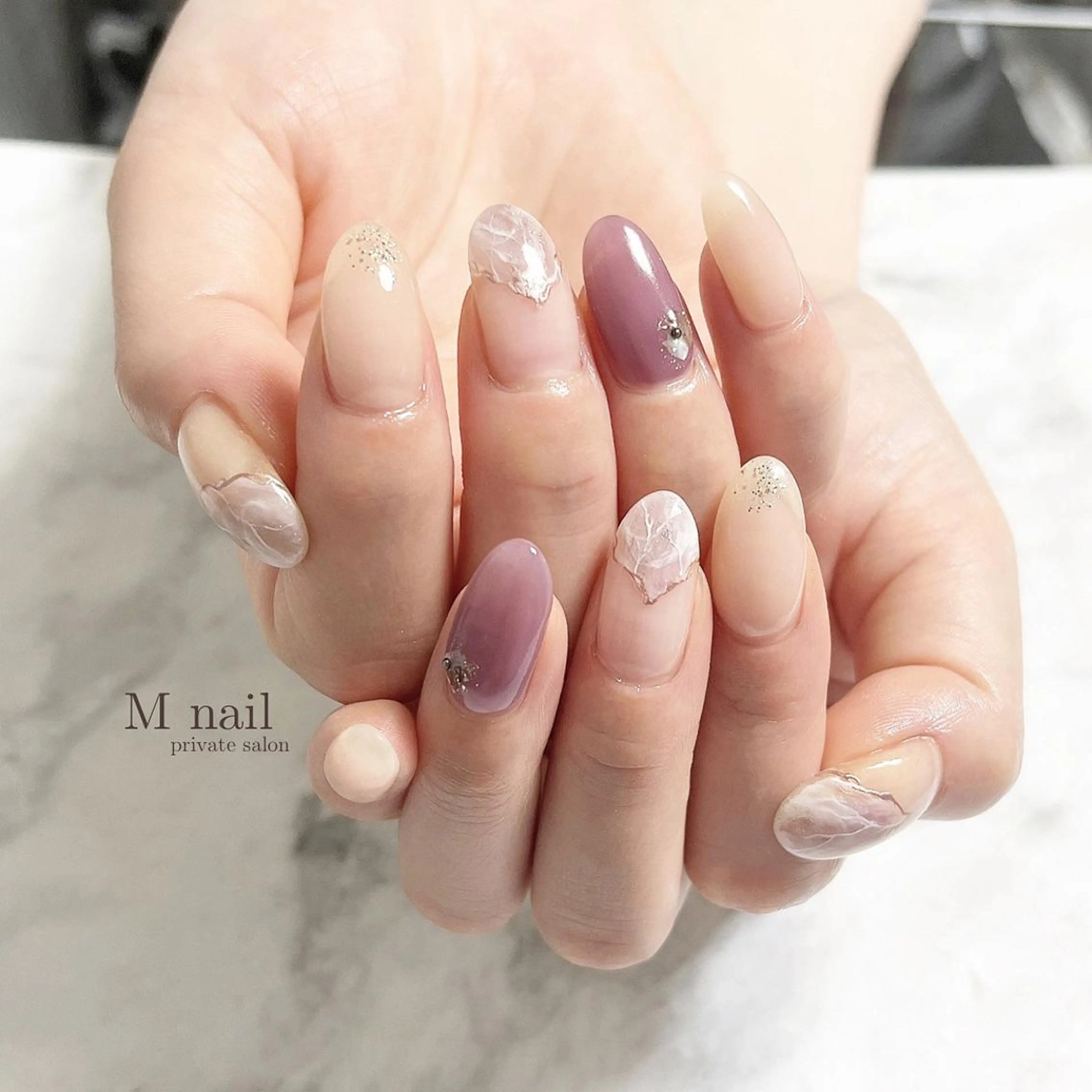 ネイル ハンドネイル M　nail所属・M nailのネイルデザイン