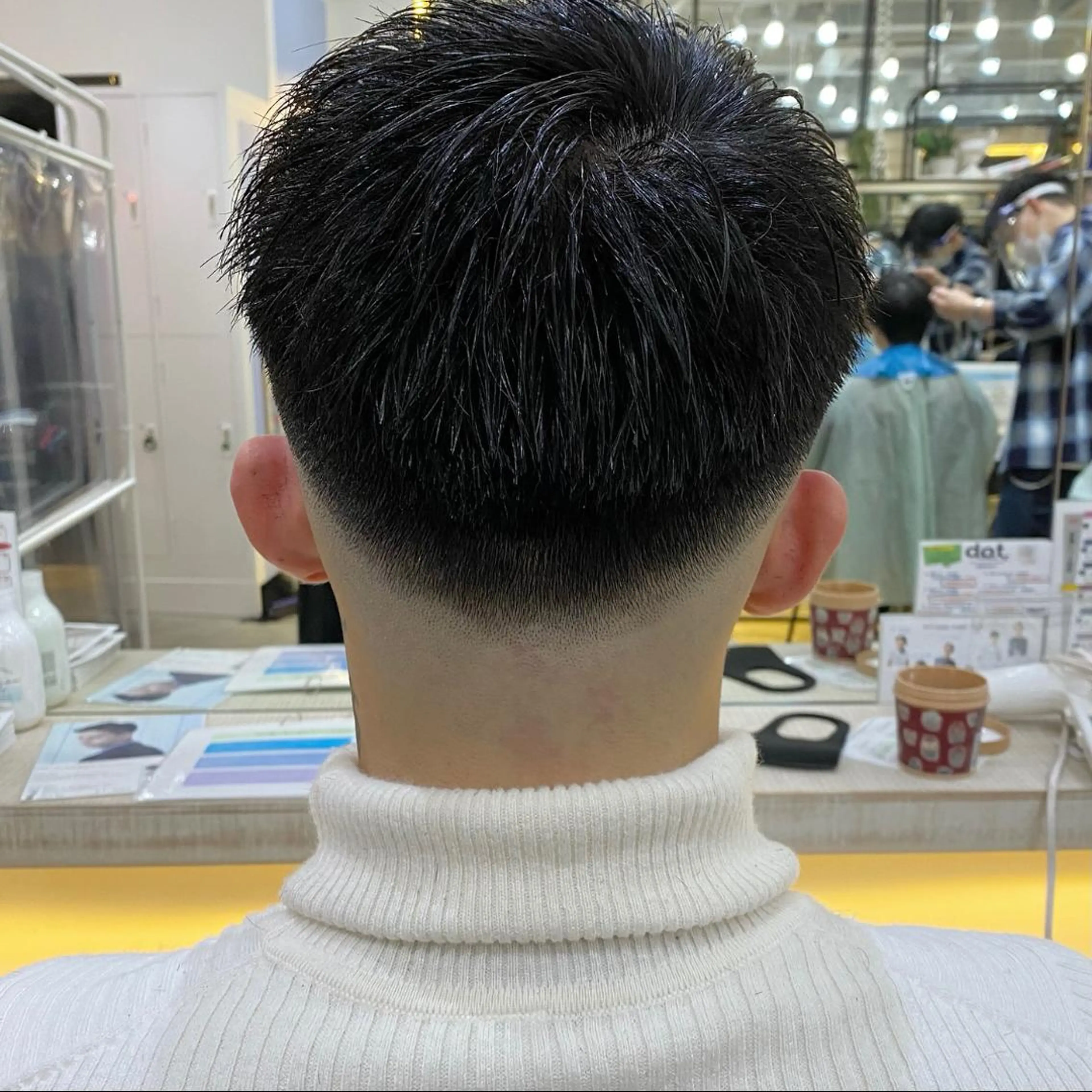 ショート メンズ CLUTCH天王寺 西藤遥河のヘアスタイル