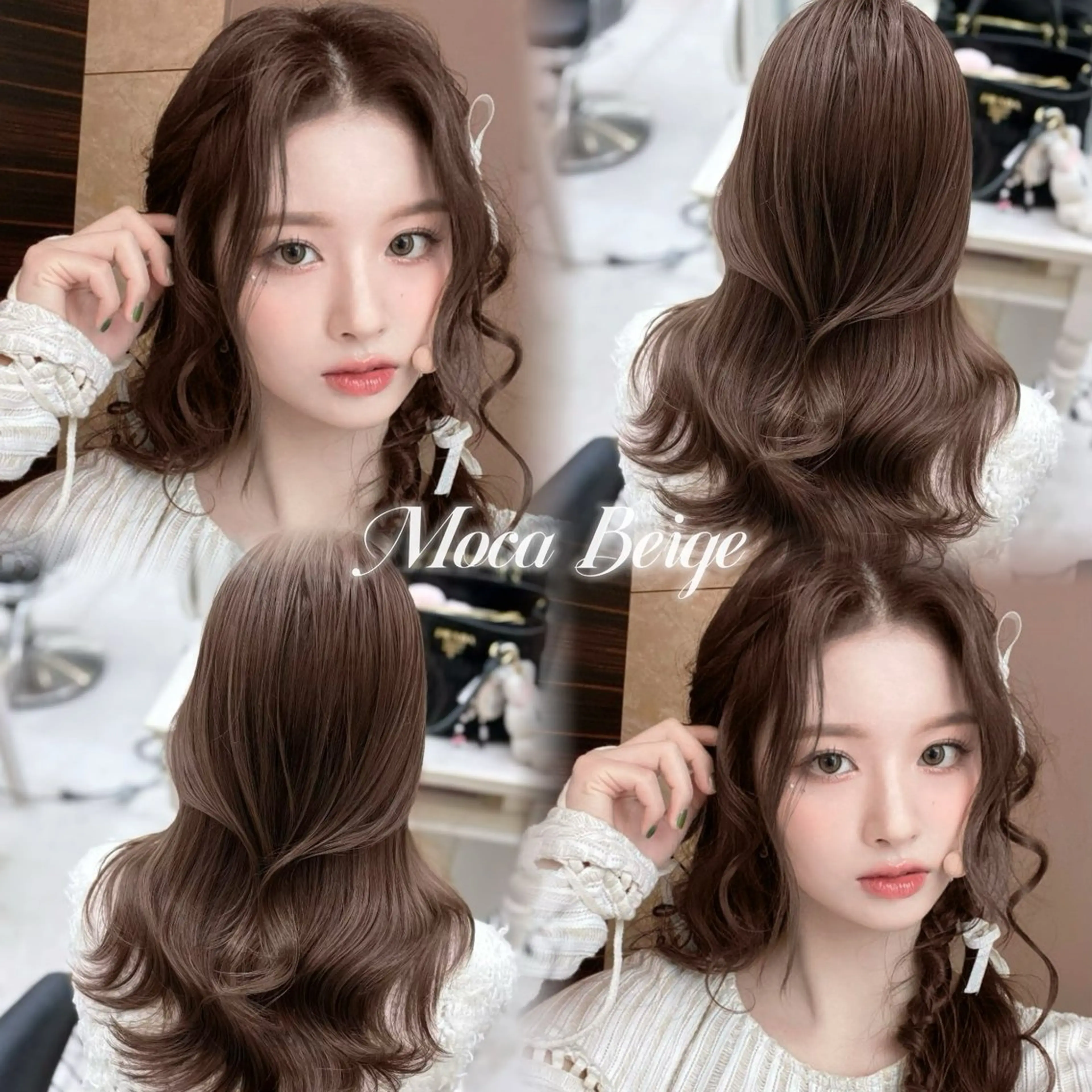 ロング カラー カット ヘアカラー トリートメント 韓国風hair/ 銀座🤍Fukaのヘアスタイル