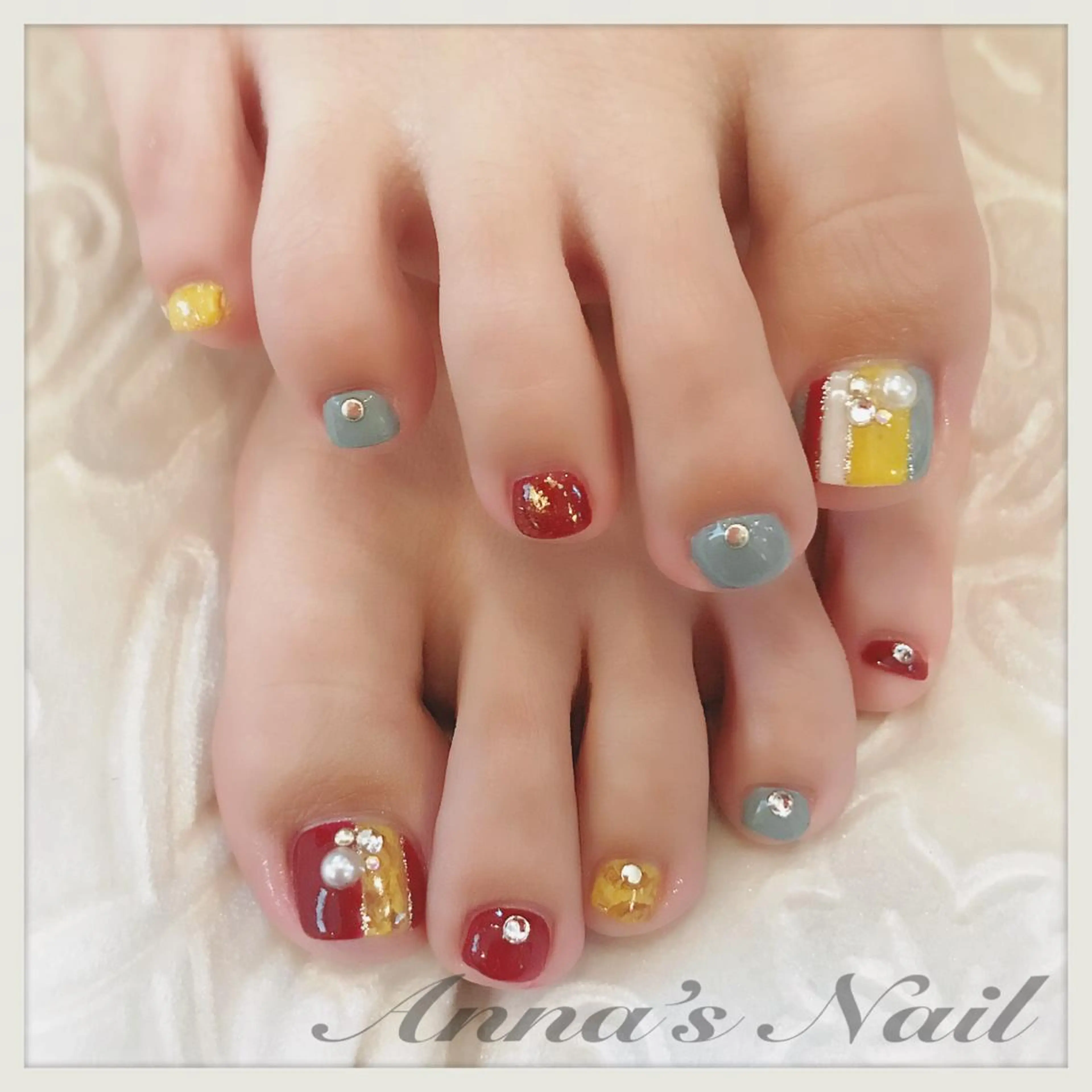 ネイル フットネイル Anna’s Nail所属・清口 杏奈のネイルデザイン