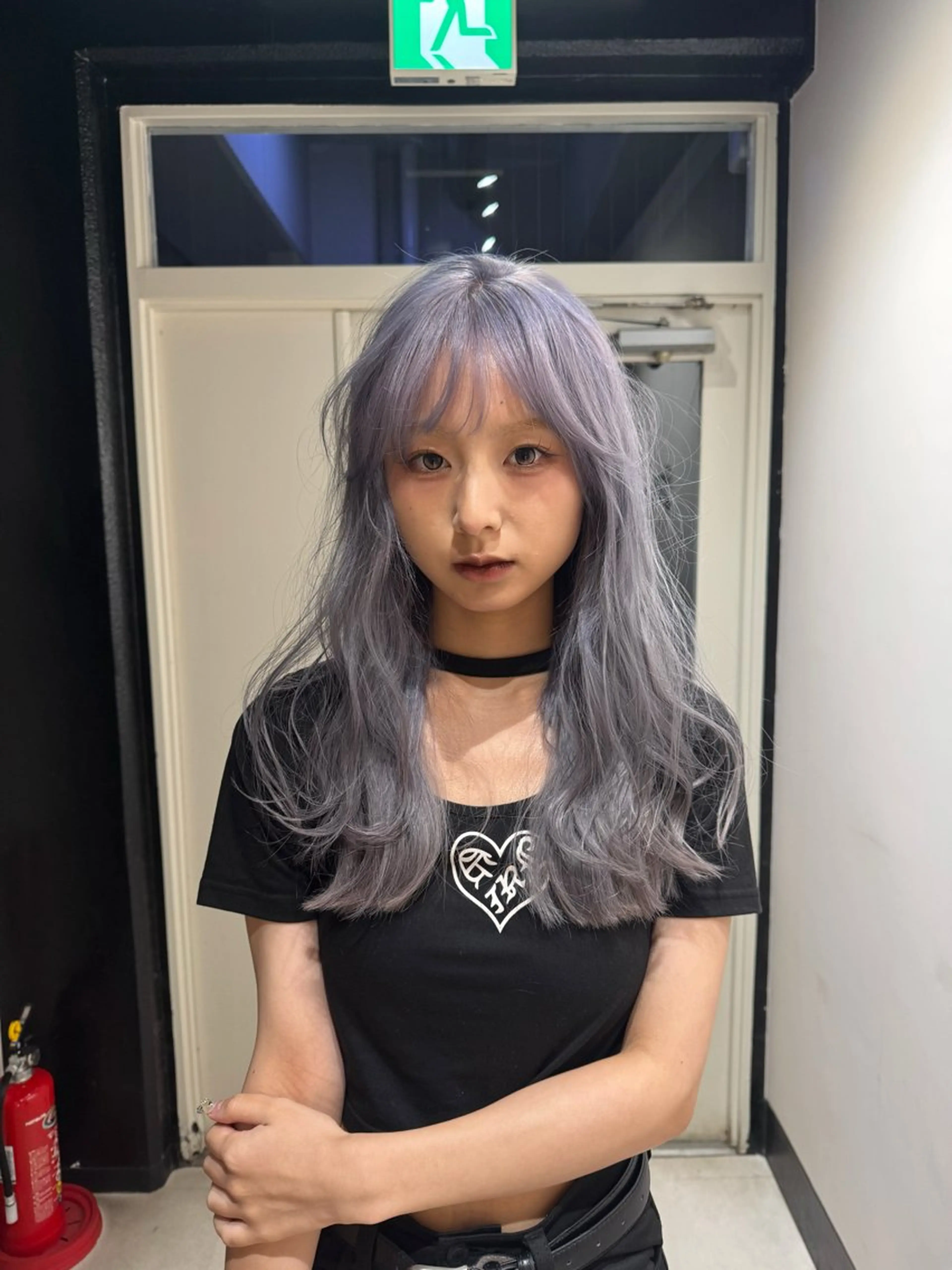 カラー カット ヘアカラー ハイトーン×ショート /RINのヘアスタイル